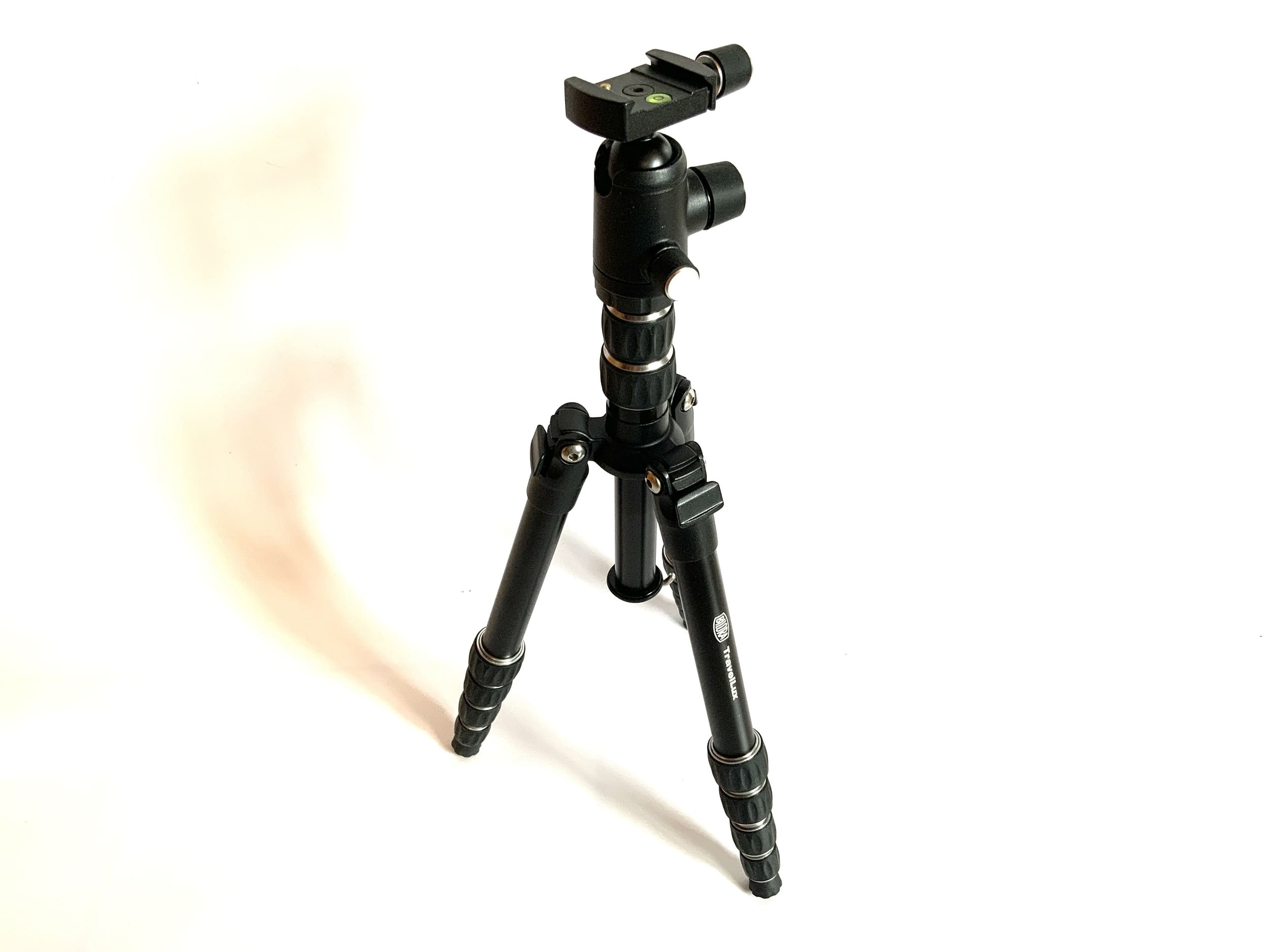 Bilora 3360 TravelLux Tripod, Black, Photo Tripod, Camera Tripod