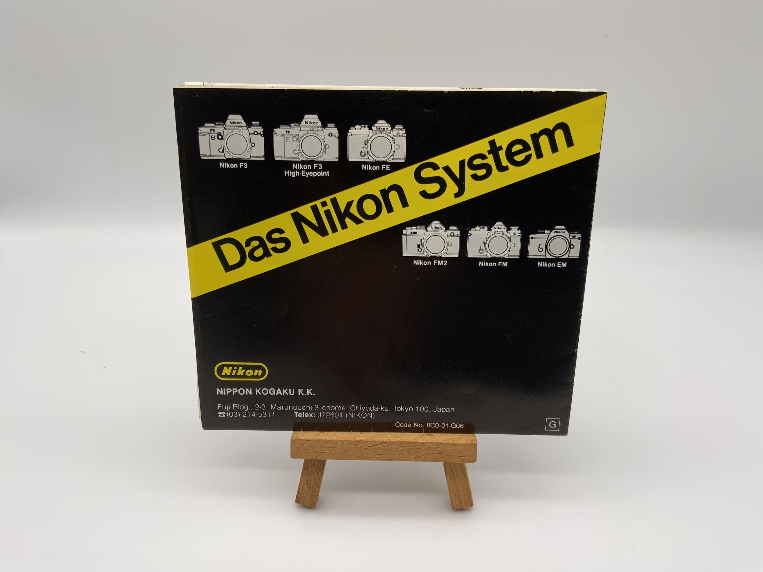 Nikon The Nikon System Brochure Information Booklet German