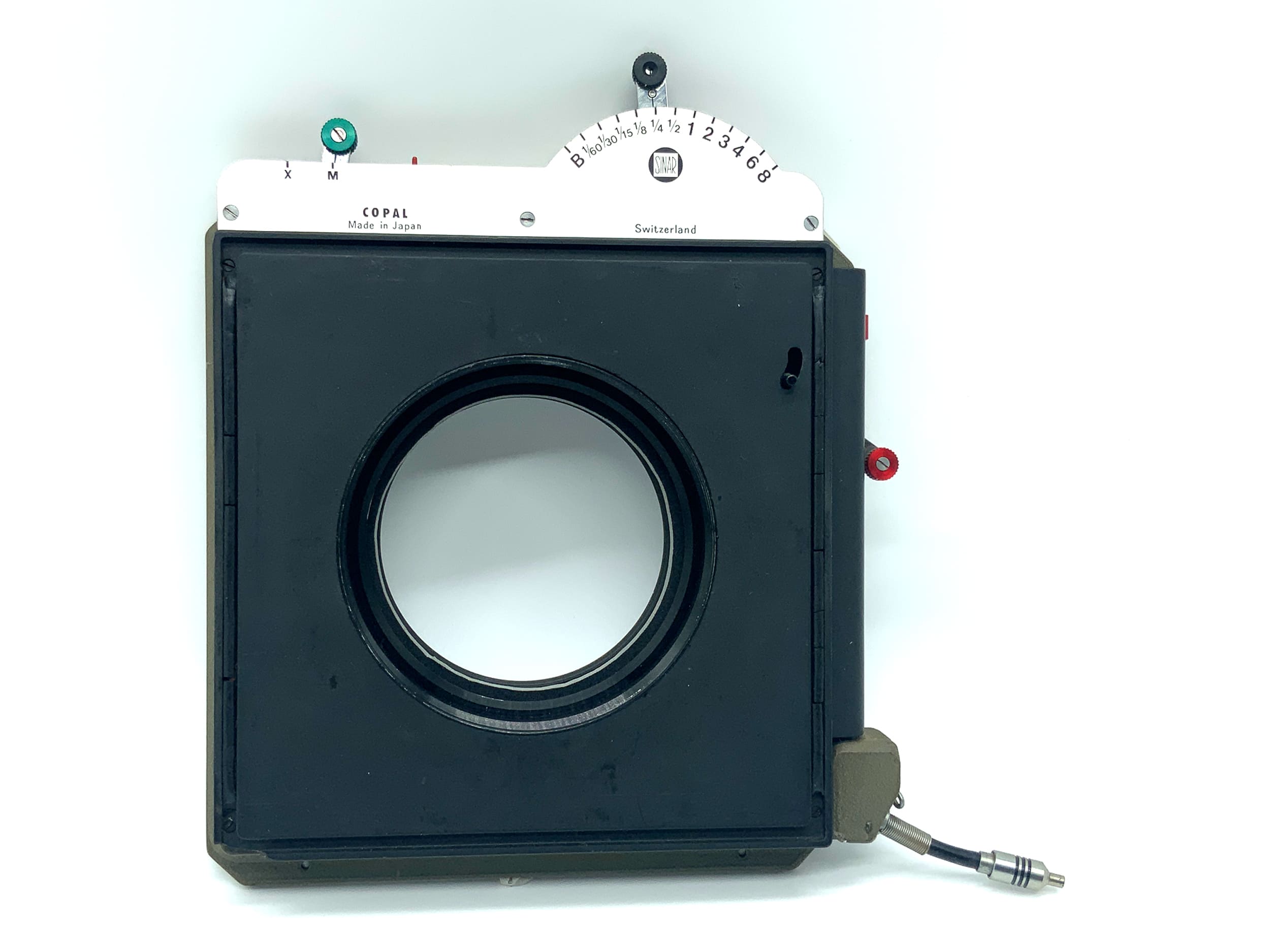 Sinar Copal rear lens shutter