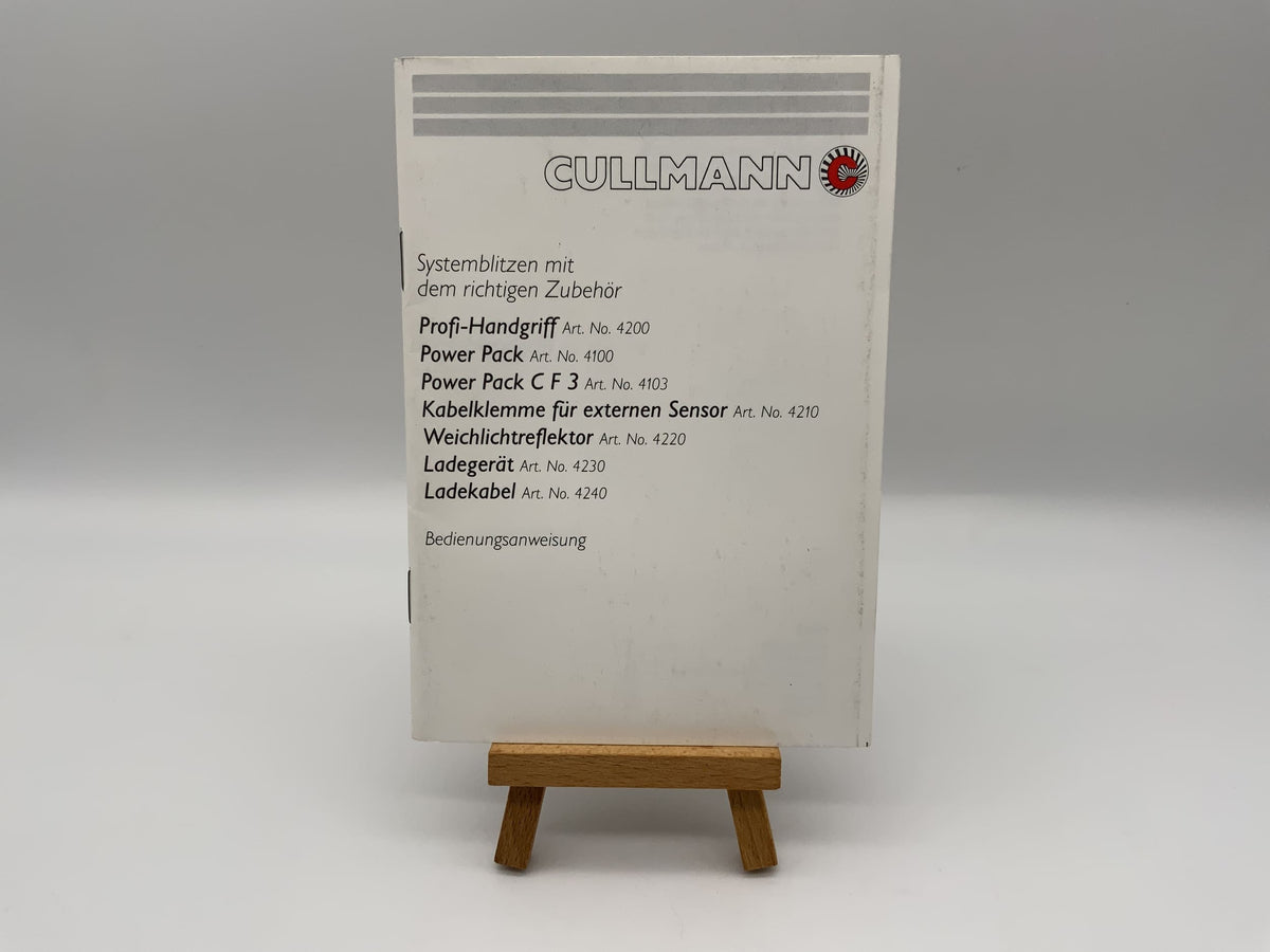 Cullmann Operating Instructions German Instructions for Use
