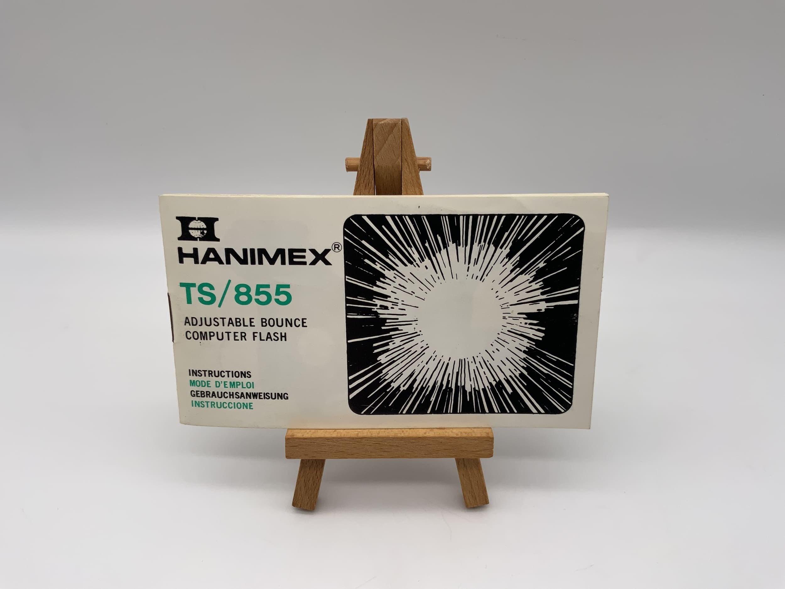 Hanimex TS/855 Operating Instructions German Instructions for Use