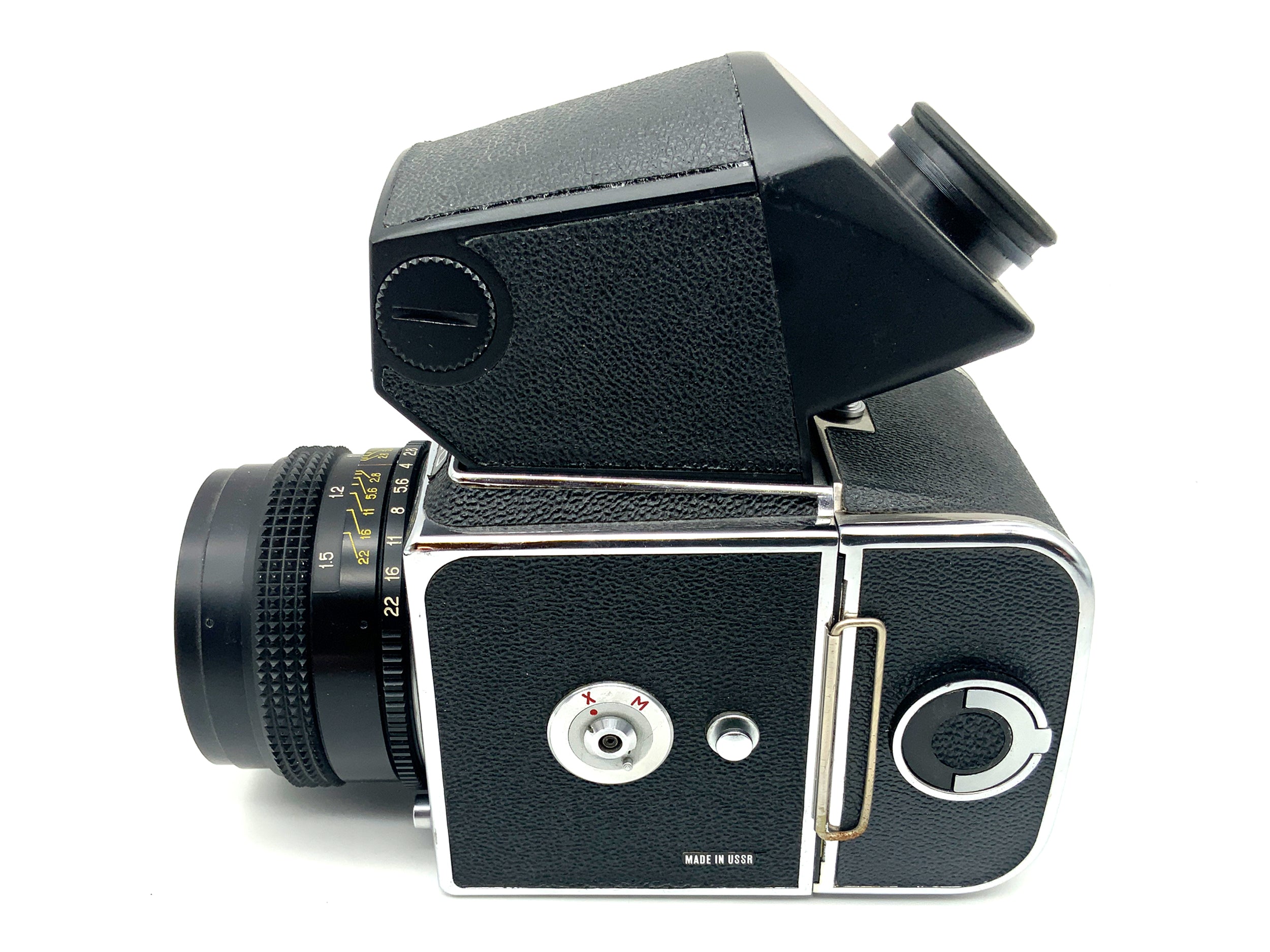 Arsenal Kiev 80 medium format camera with Volna-3 2.8/80 MC with TTL prism