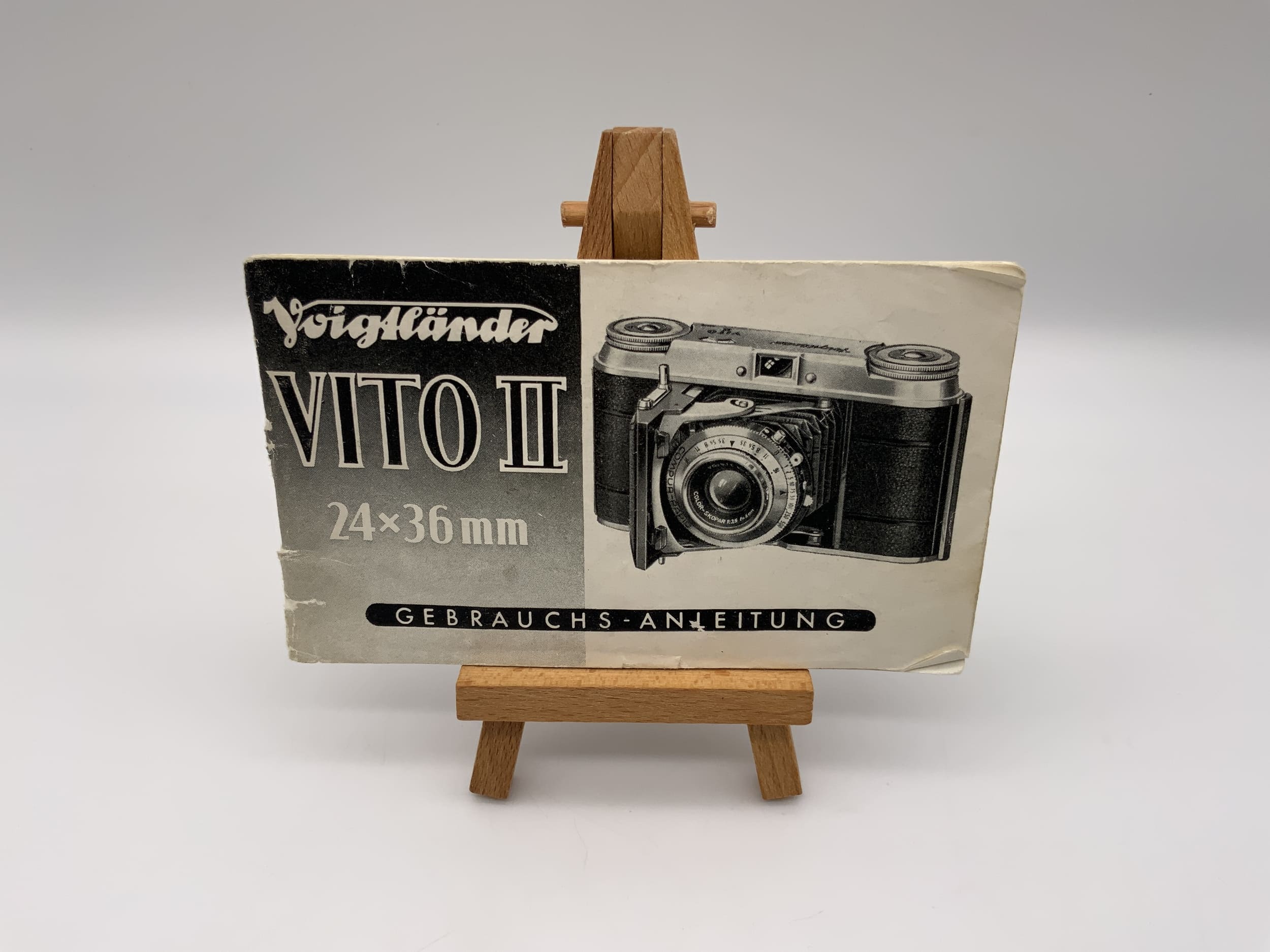 Voigtländer Vito II Operating Instructions German Instructions for Use