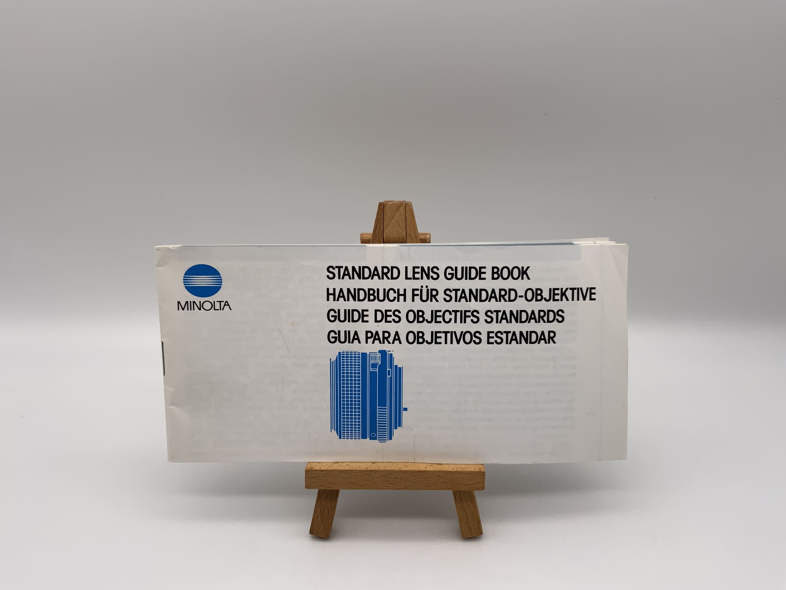 Minolta for standard lenses manual German