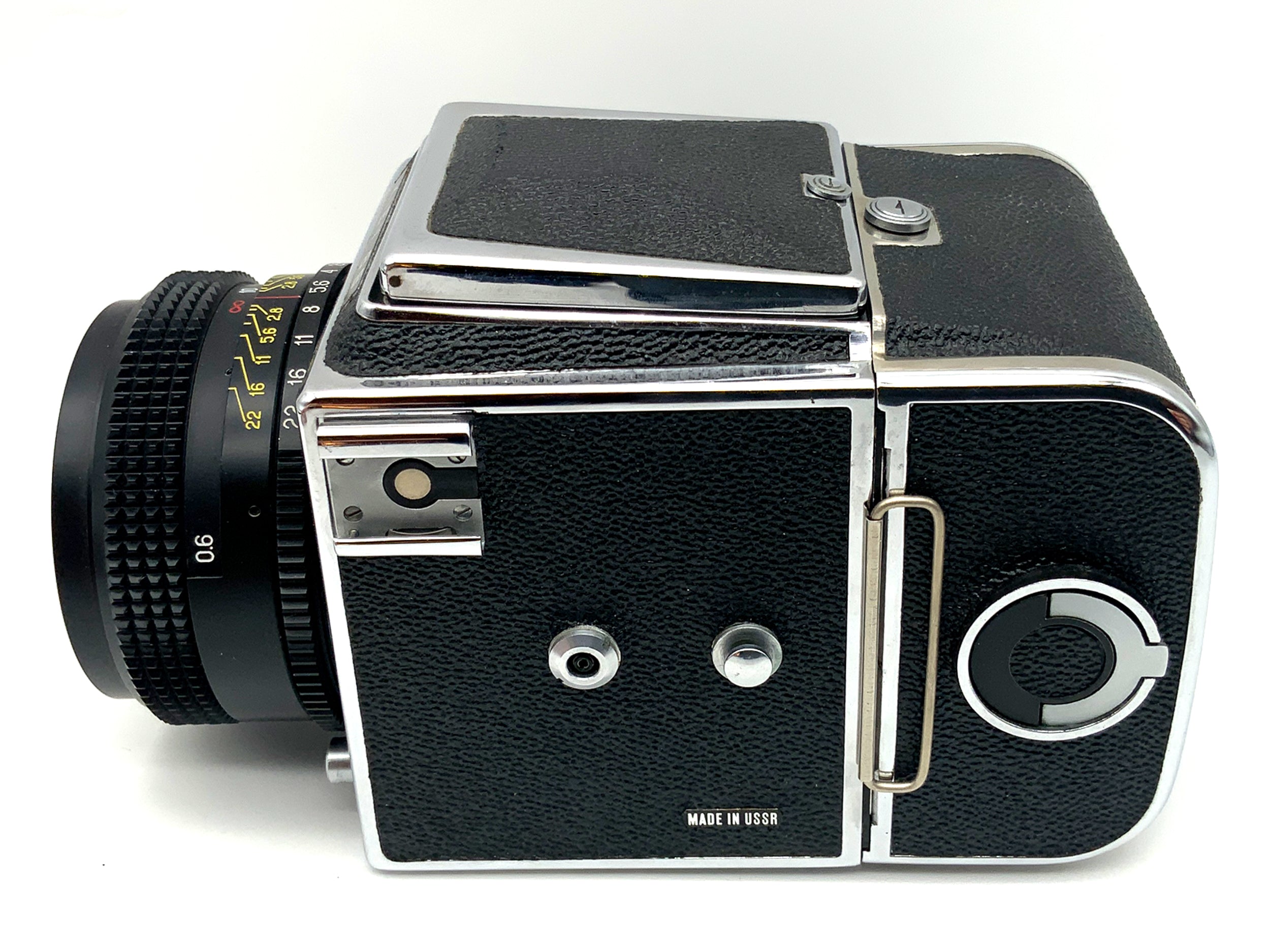 Arsenal Kiev 88 medium format camera with Volna-3 2.8/80 MC analogue camera