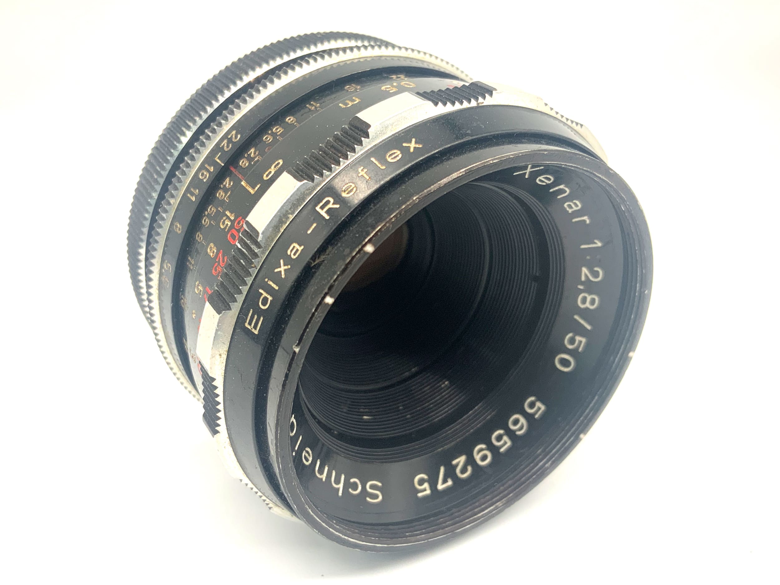Schneider-Kreuznach Xenar 50mm 1:2.8 Objektiv Edixa-Reflex Festbrennweite (M42)