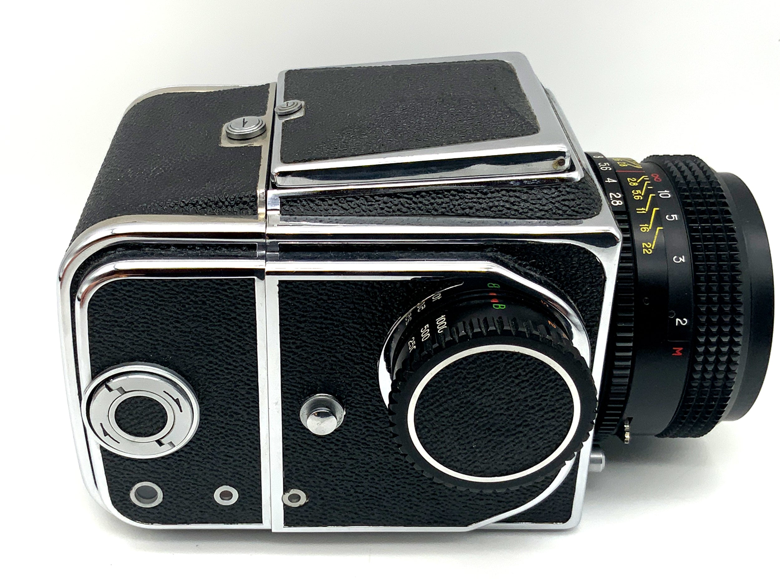 Arsenal Kiev 88 medium format camera with Volna-3 2.8/80 MC analogue camera