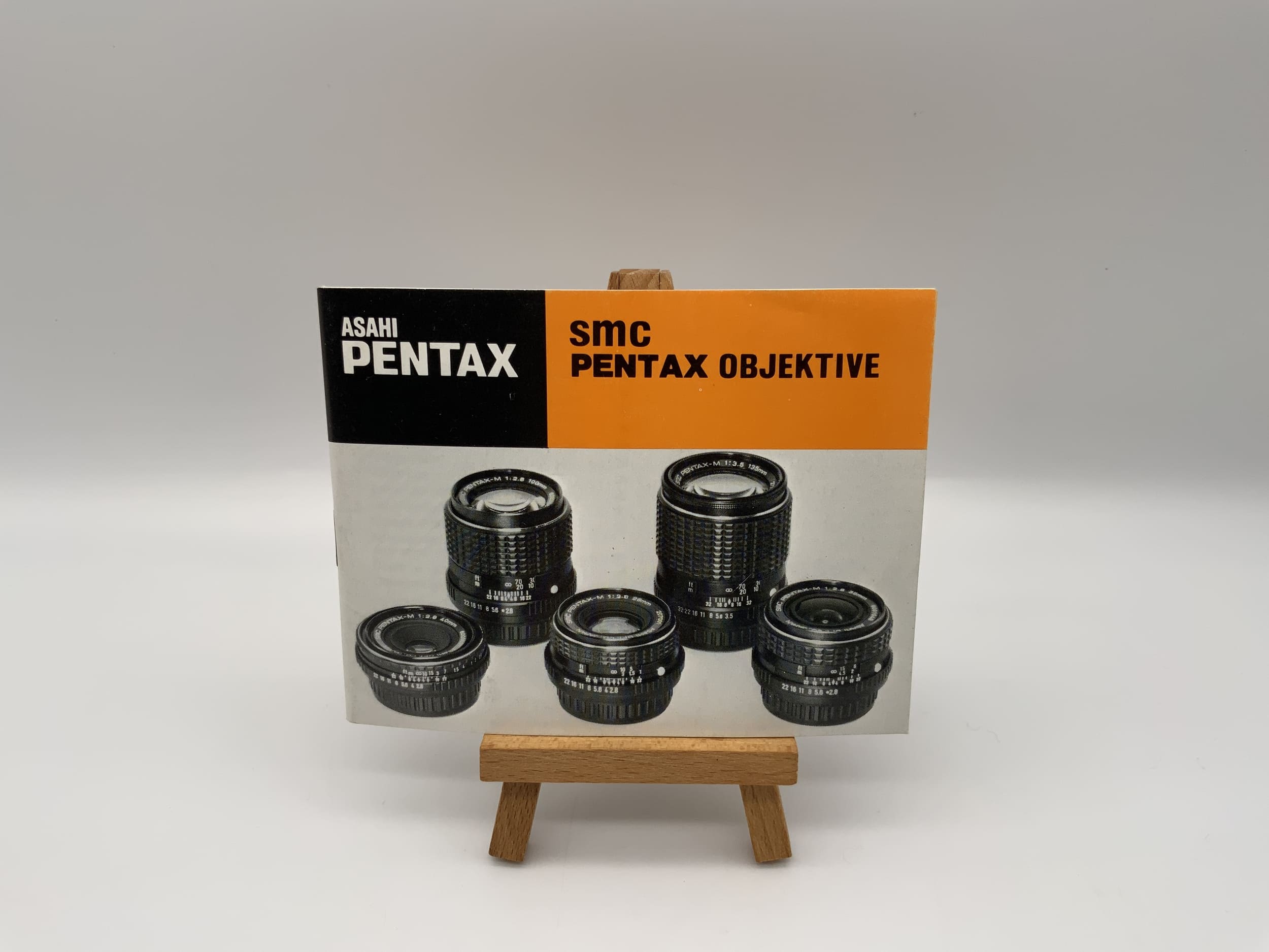Pentax SMC Asahi Pentax Lenses Brochure (German)