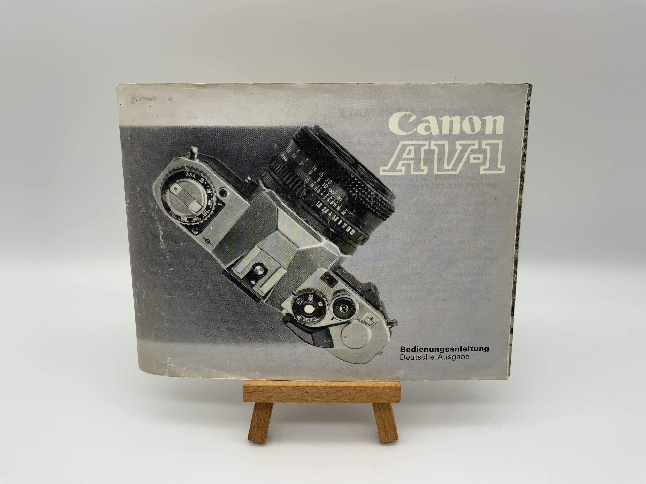 Canon AV-1 User Manual (German)