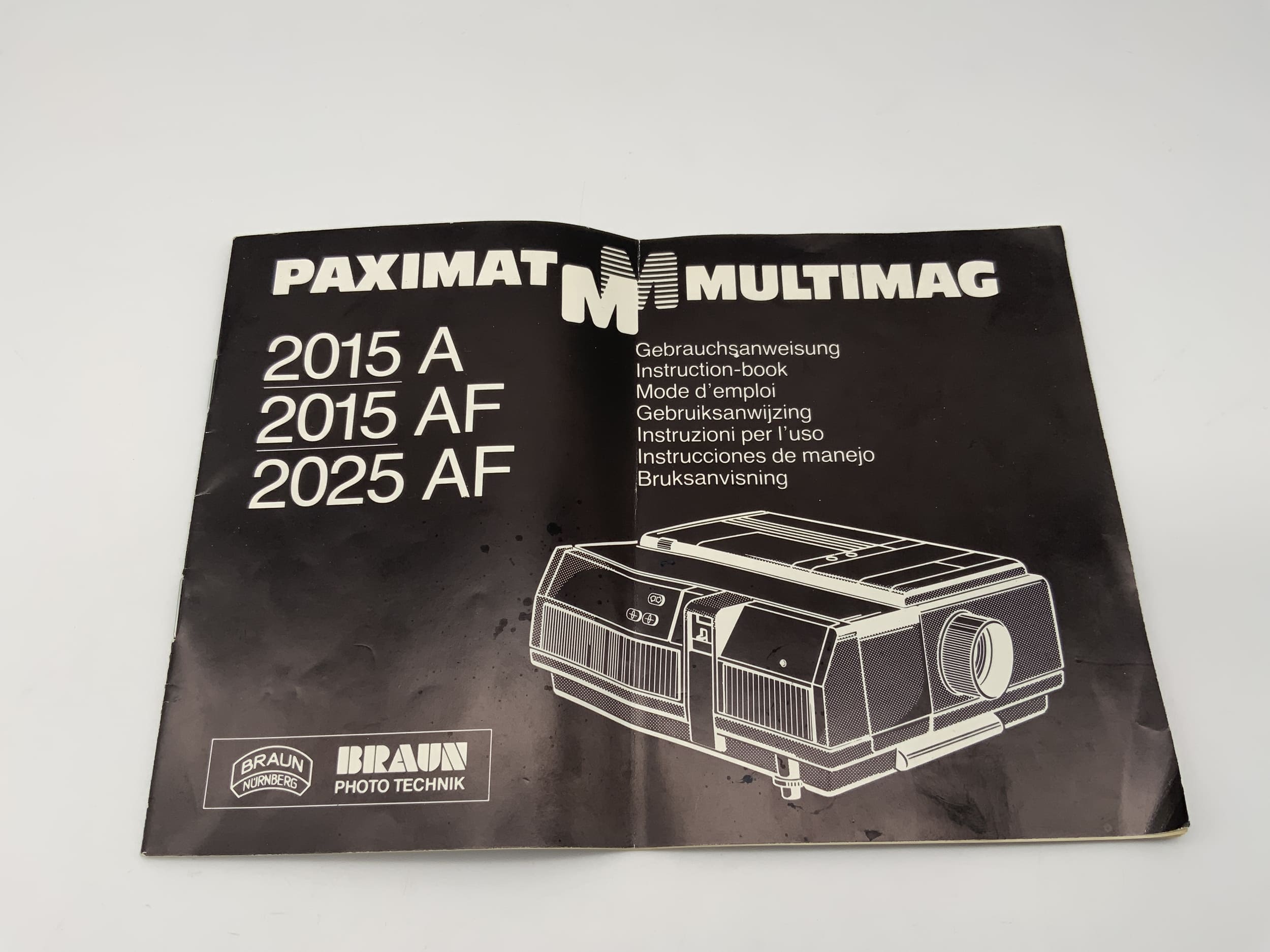 Paximat 2015 A Multimag Operating Instructions German User Manual