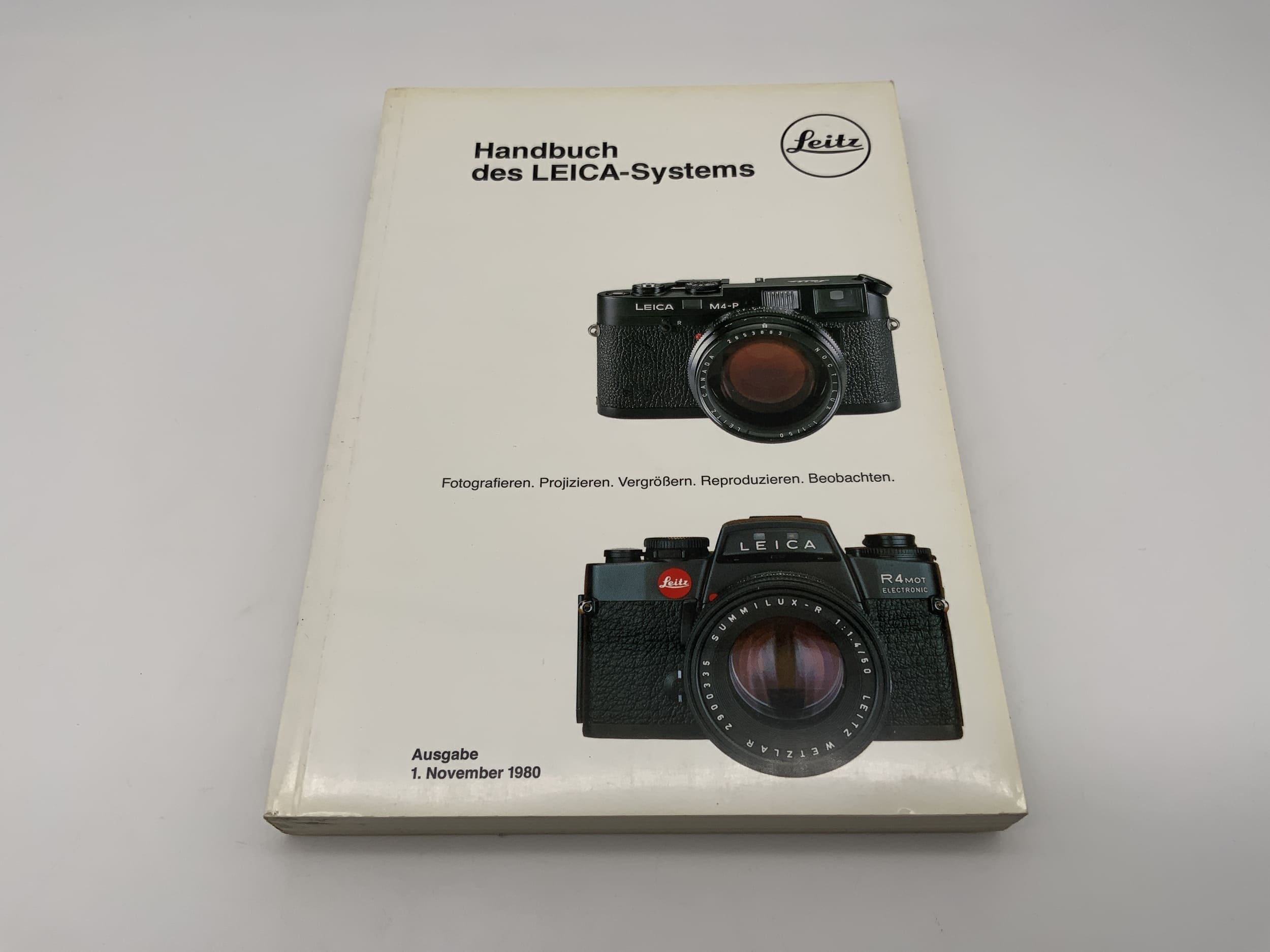 Leitz Handbook of the Leica System 1st Edition 1980 Book German