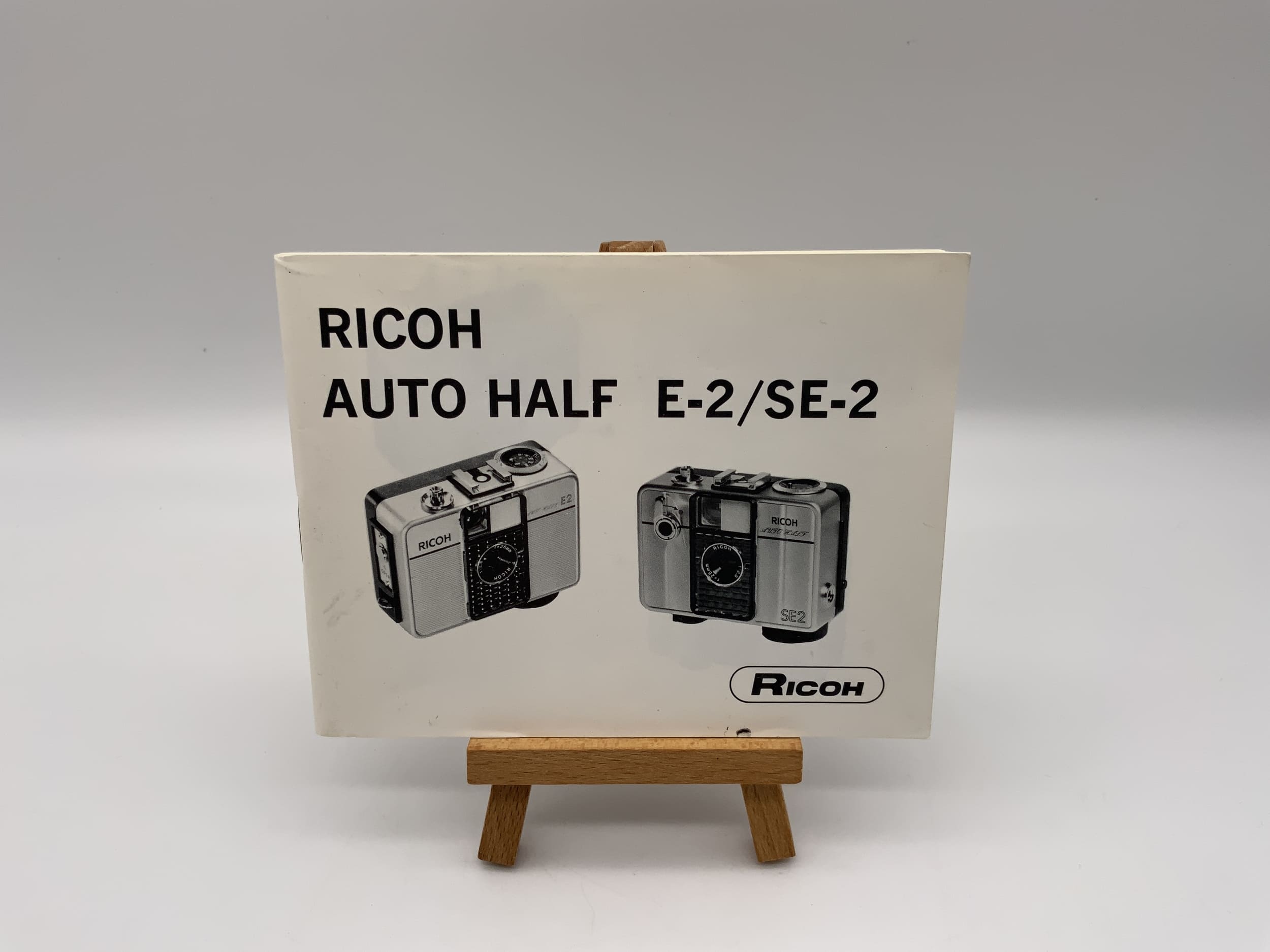 Ricoh Auto Half E-2 SE-2 User Manual (German)