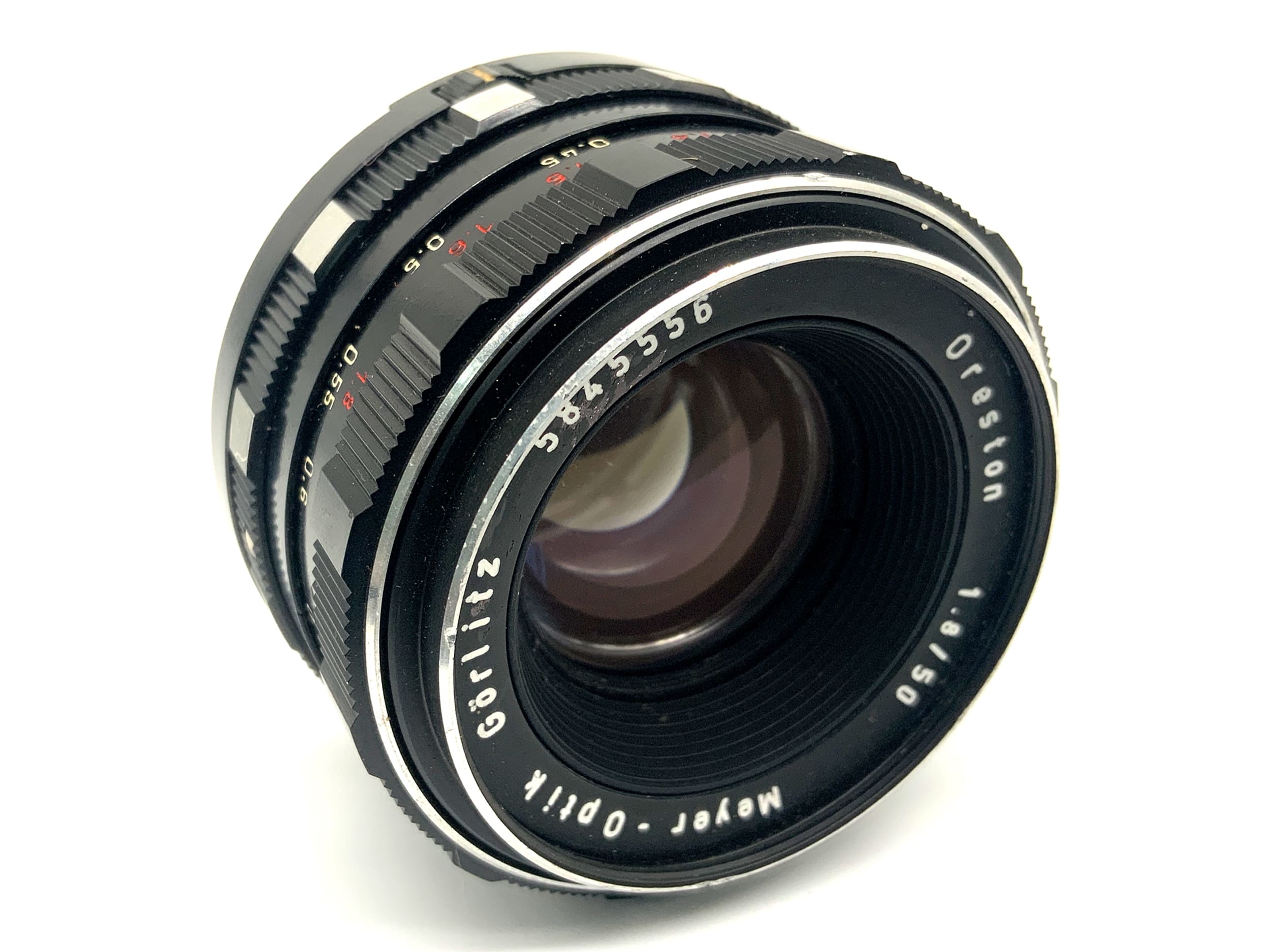 Meyer-Optik Görlitz Oreston 50mm 1:1.8 Objektiv Festbrennweite (EXA)