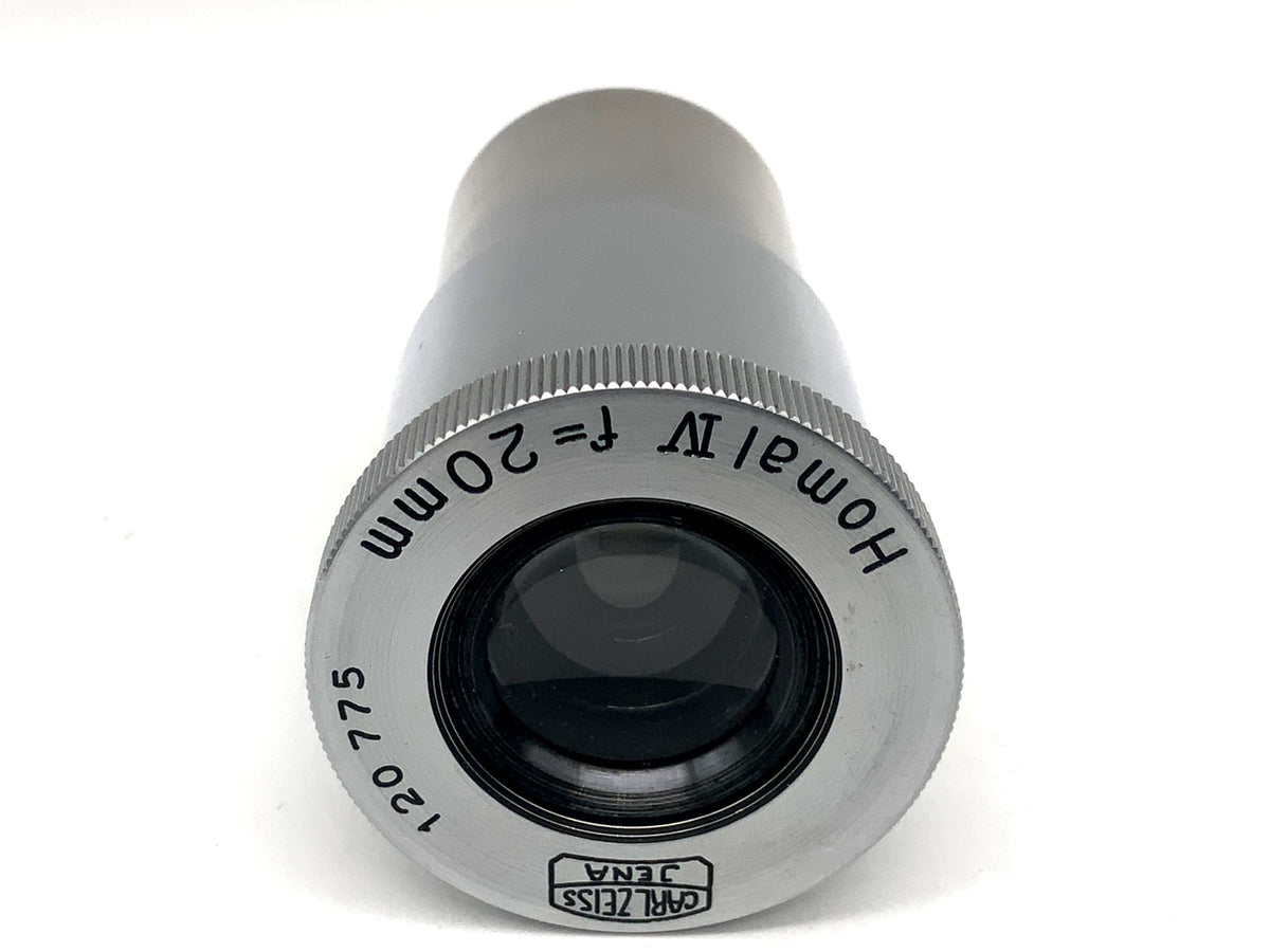 Carl Zeiss Jena Homal IV 20mm lens fixed focal length (microscope eyepiece)