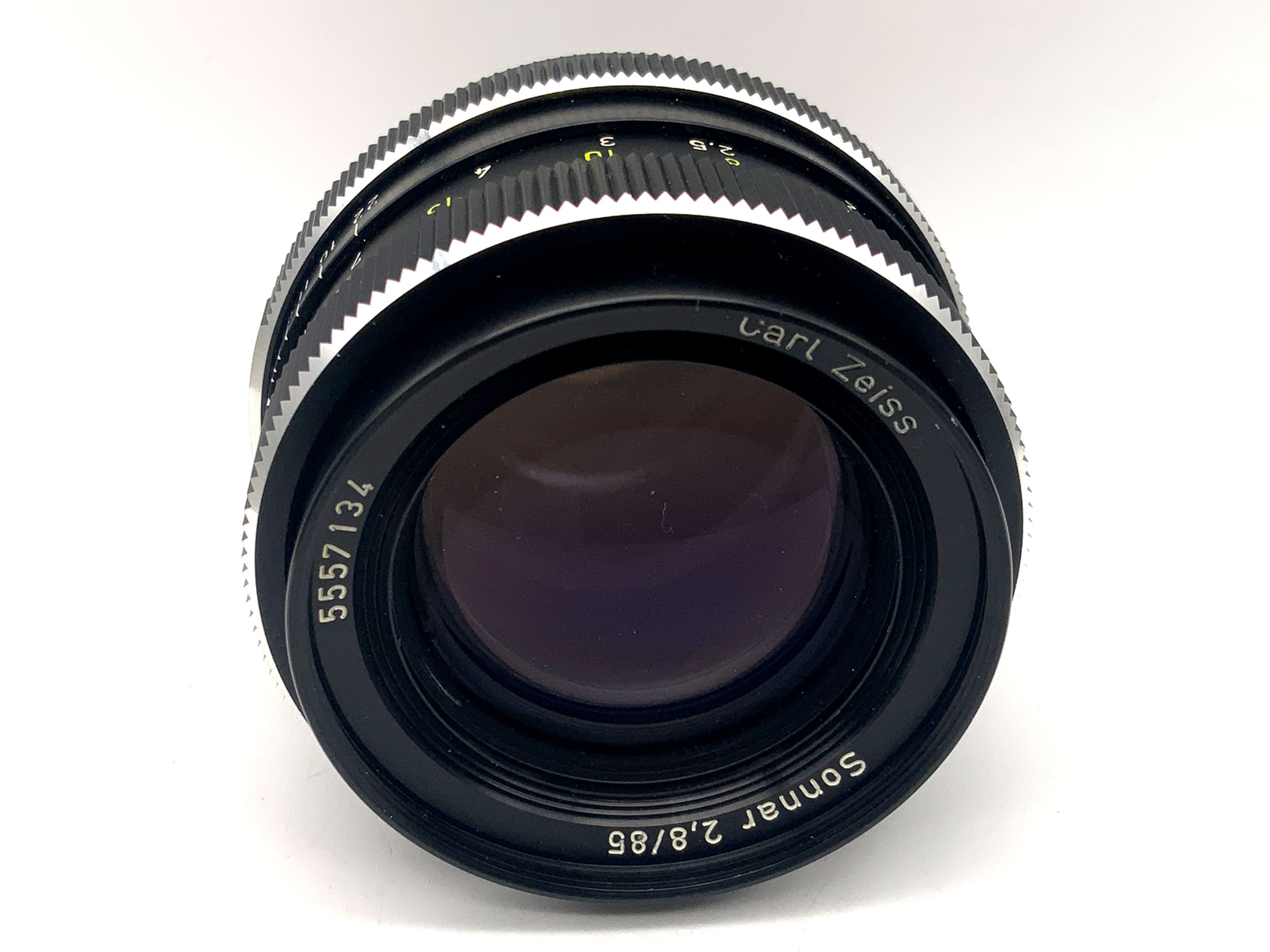 Carl Zeiss Sonnar 85mm 1:2.8 prime lens (Rollei QBM)