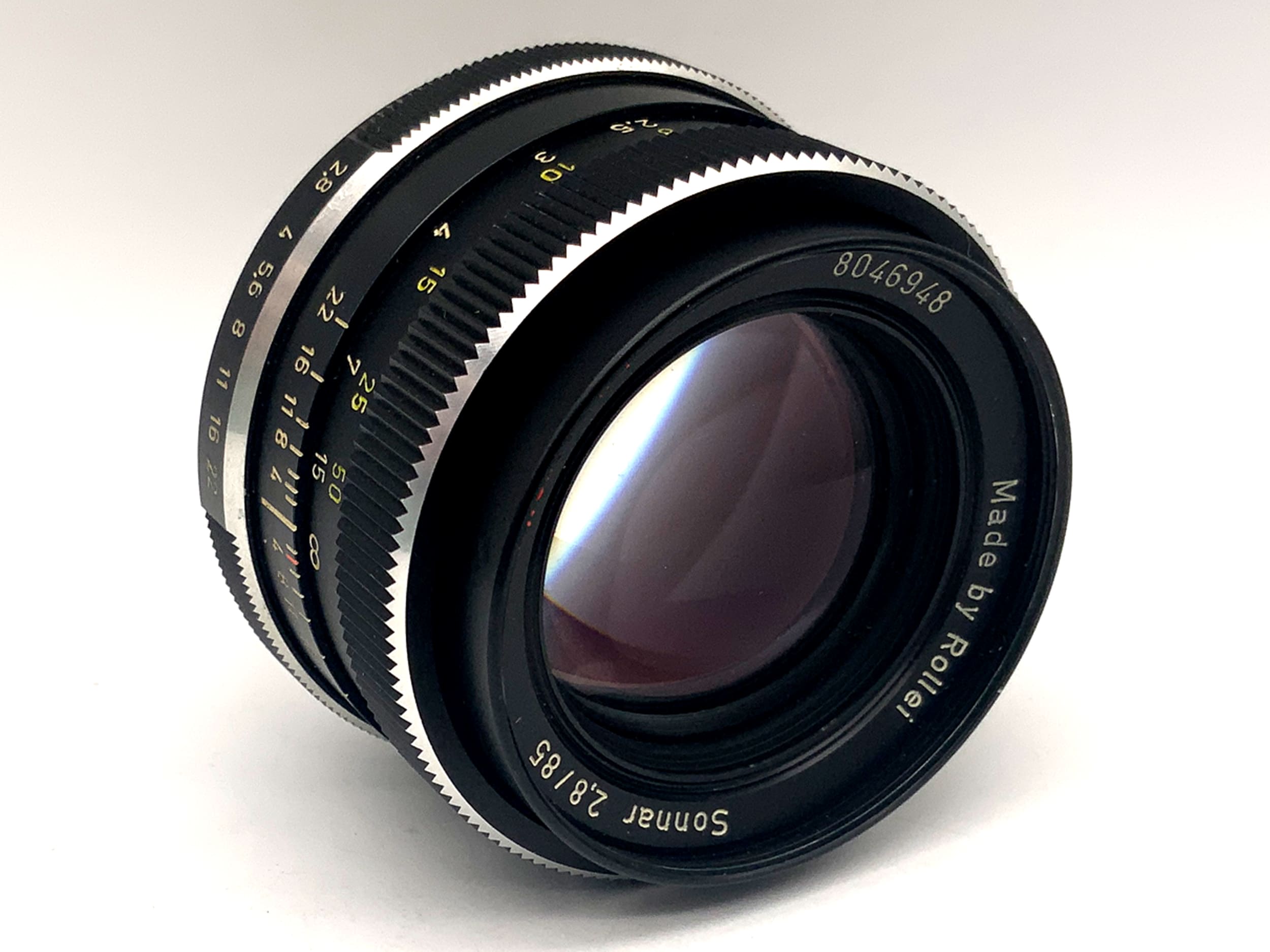 Rollei Sonnar HFT 85mm 1:2.8 prime lens (M42)