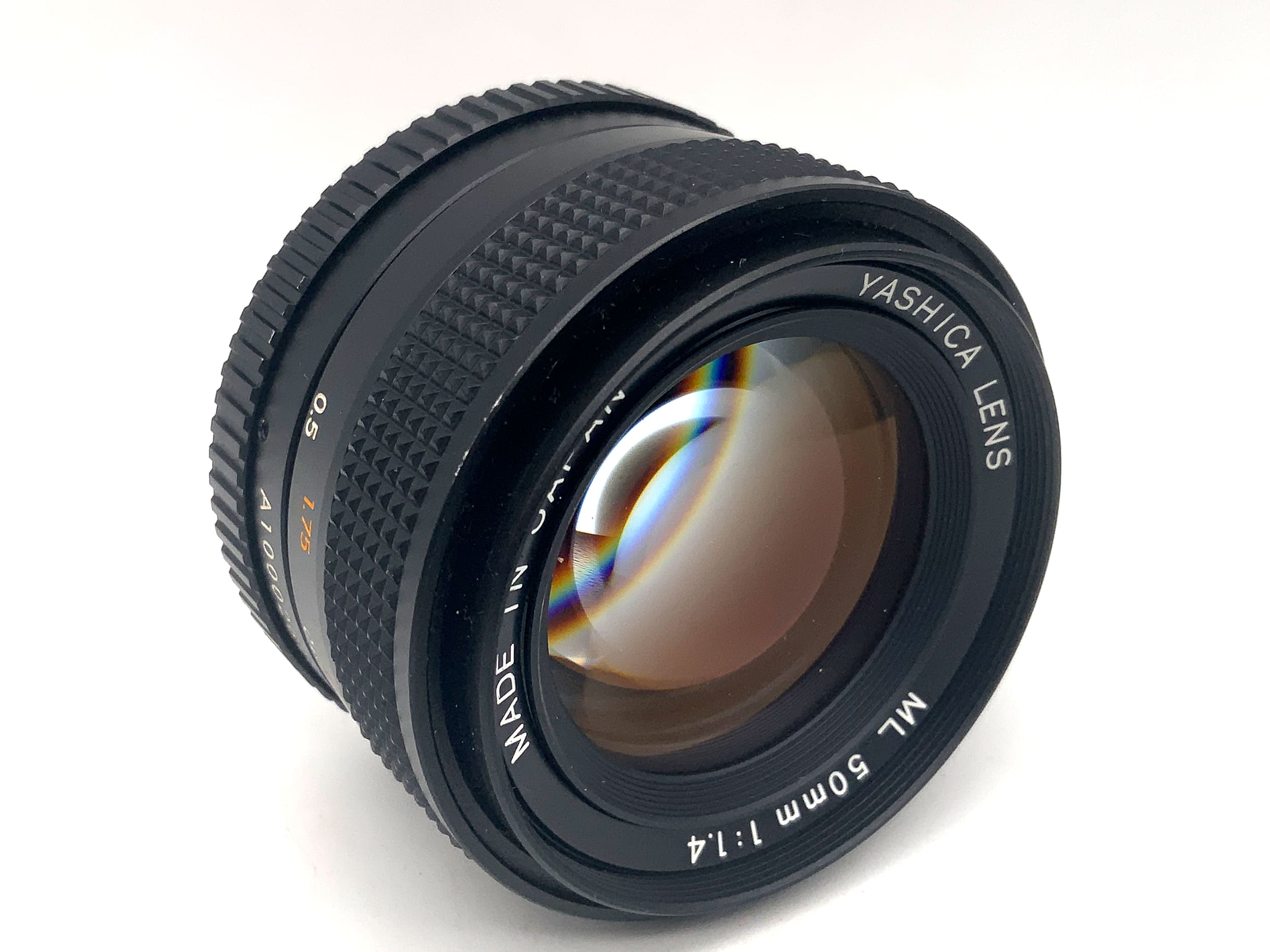 Yashica 50mm 1:1.4 ML prime lens (Yashica/Contax)