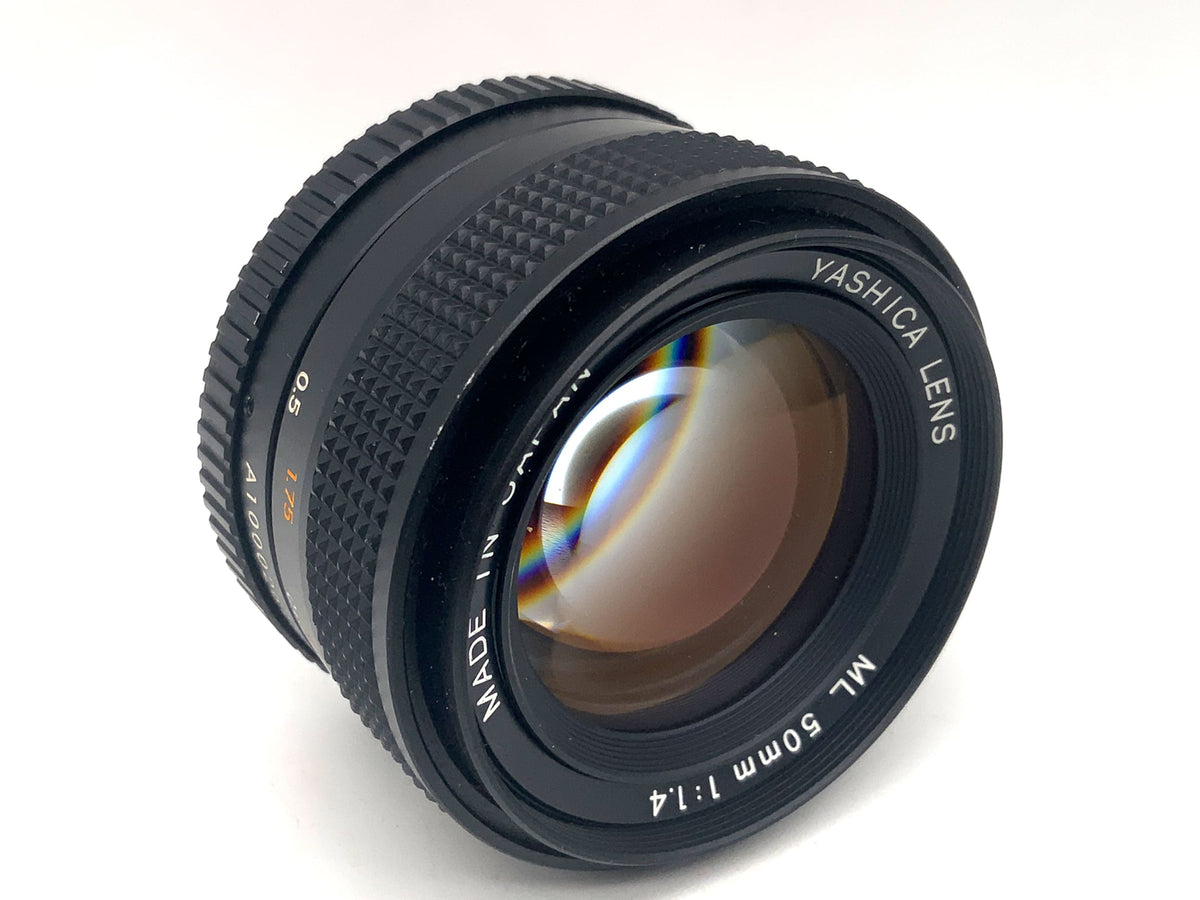 Yashica 50mm 1:1.4 ML prime lens (Yashica/Contax)