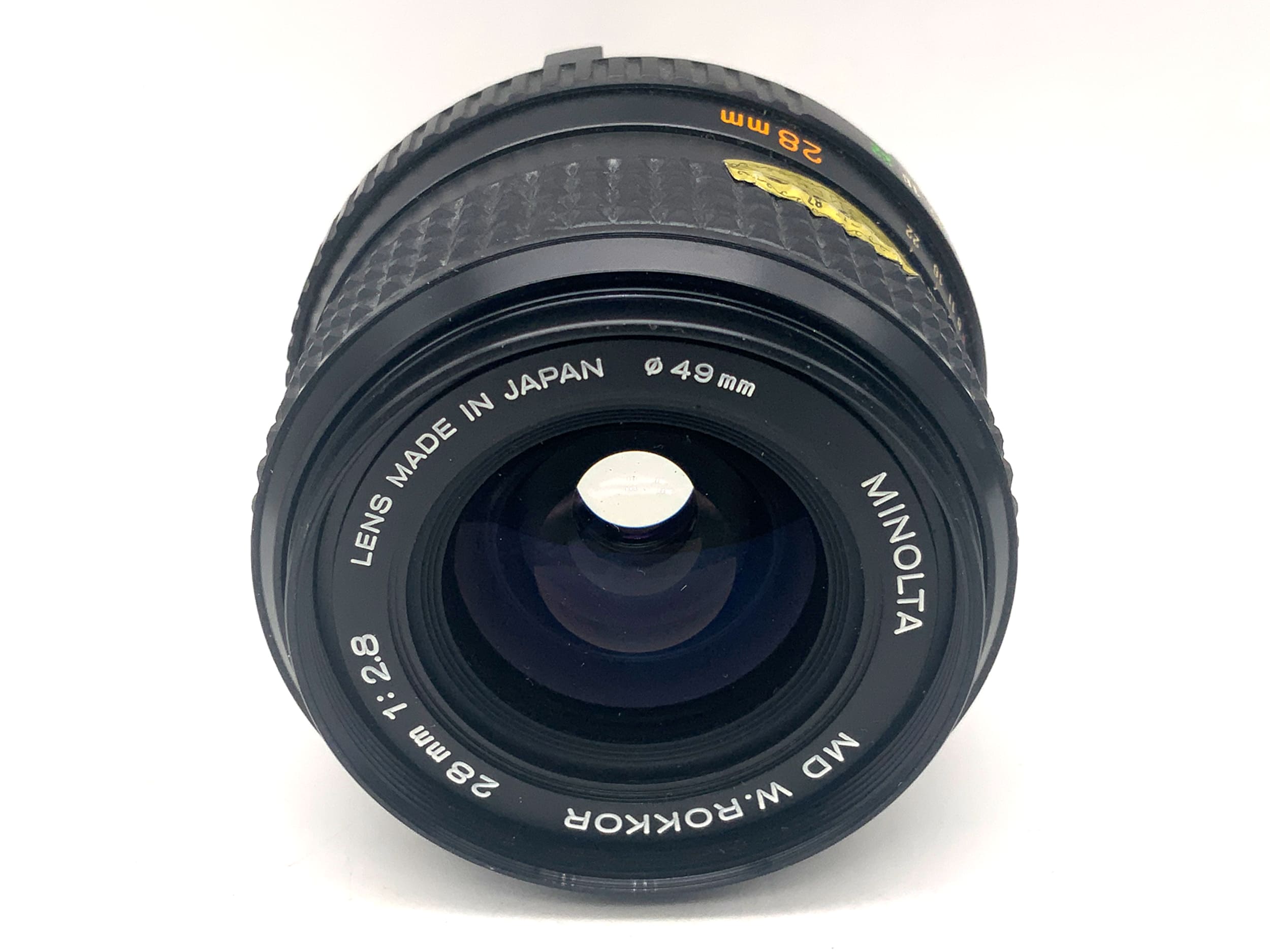 Minolta 28mm 1:2.8 Lens MD W.Rokkor Prime Lens (Minolta MD)