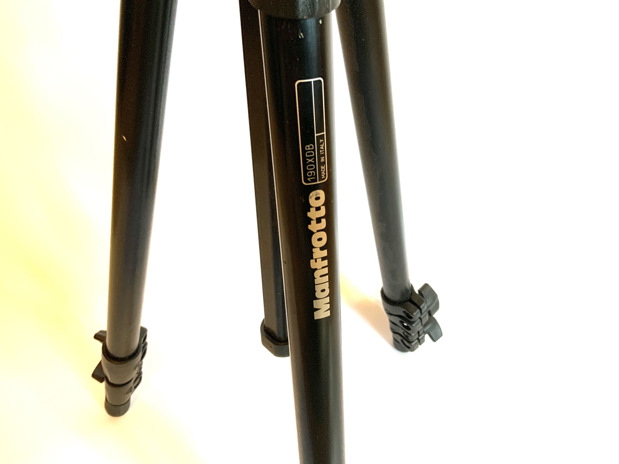 Manfrotto 190xDB Tripod, Black, with 496RC2 Tripod Head, Photo Tripod, Camera Tripod