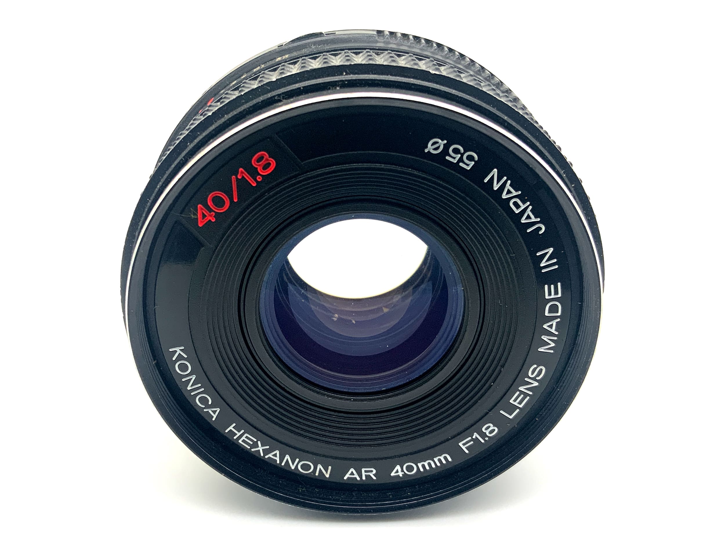 Konica Hexanon AR 40mm 1:1.8 Objektiv Festbrennweite (Konica AR) Pilz!