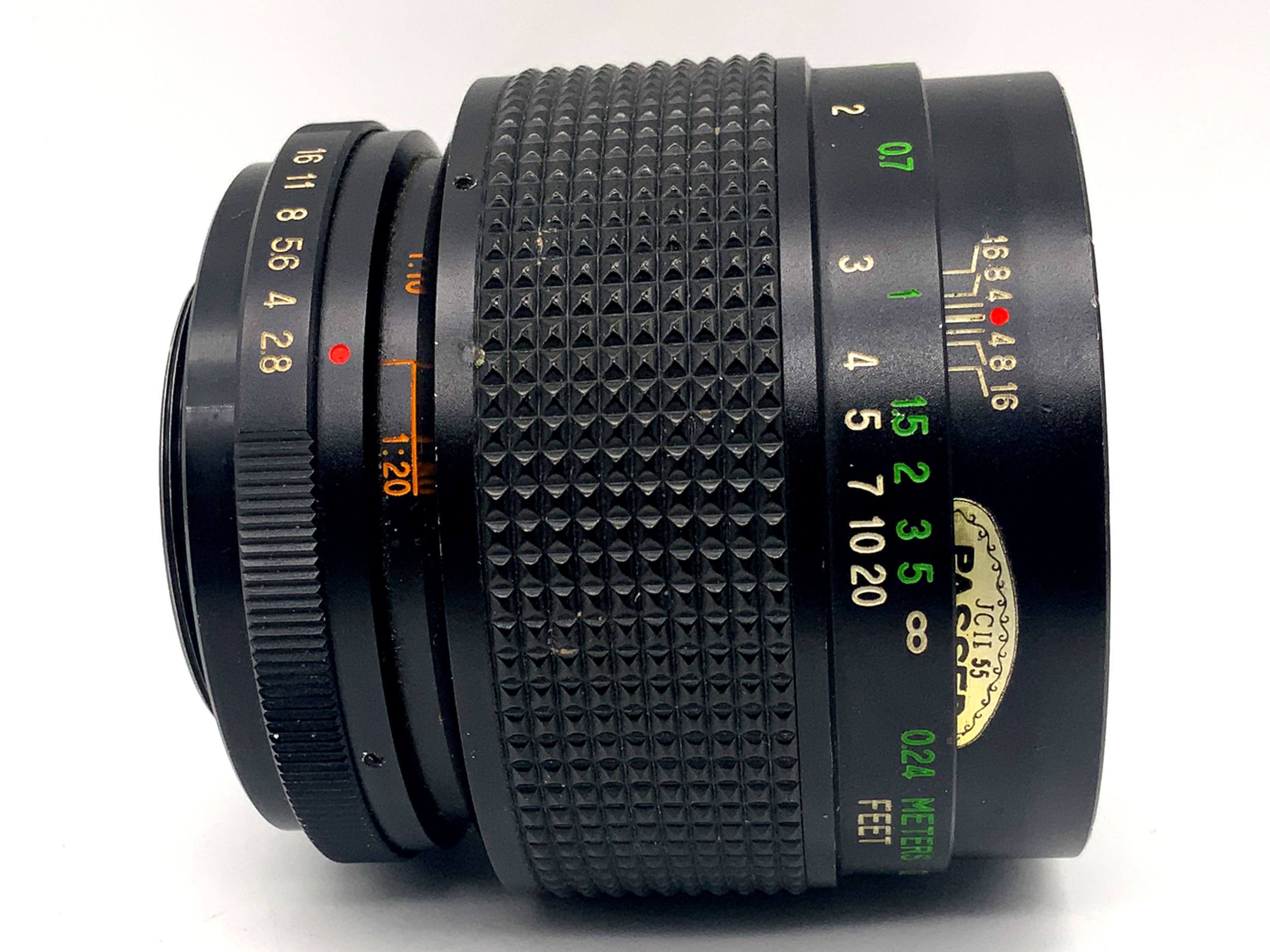Vivitar 55mm 1:2.8 Auto Macro Prime Lens (M42)