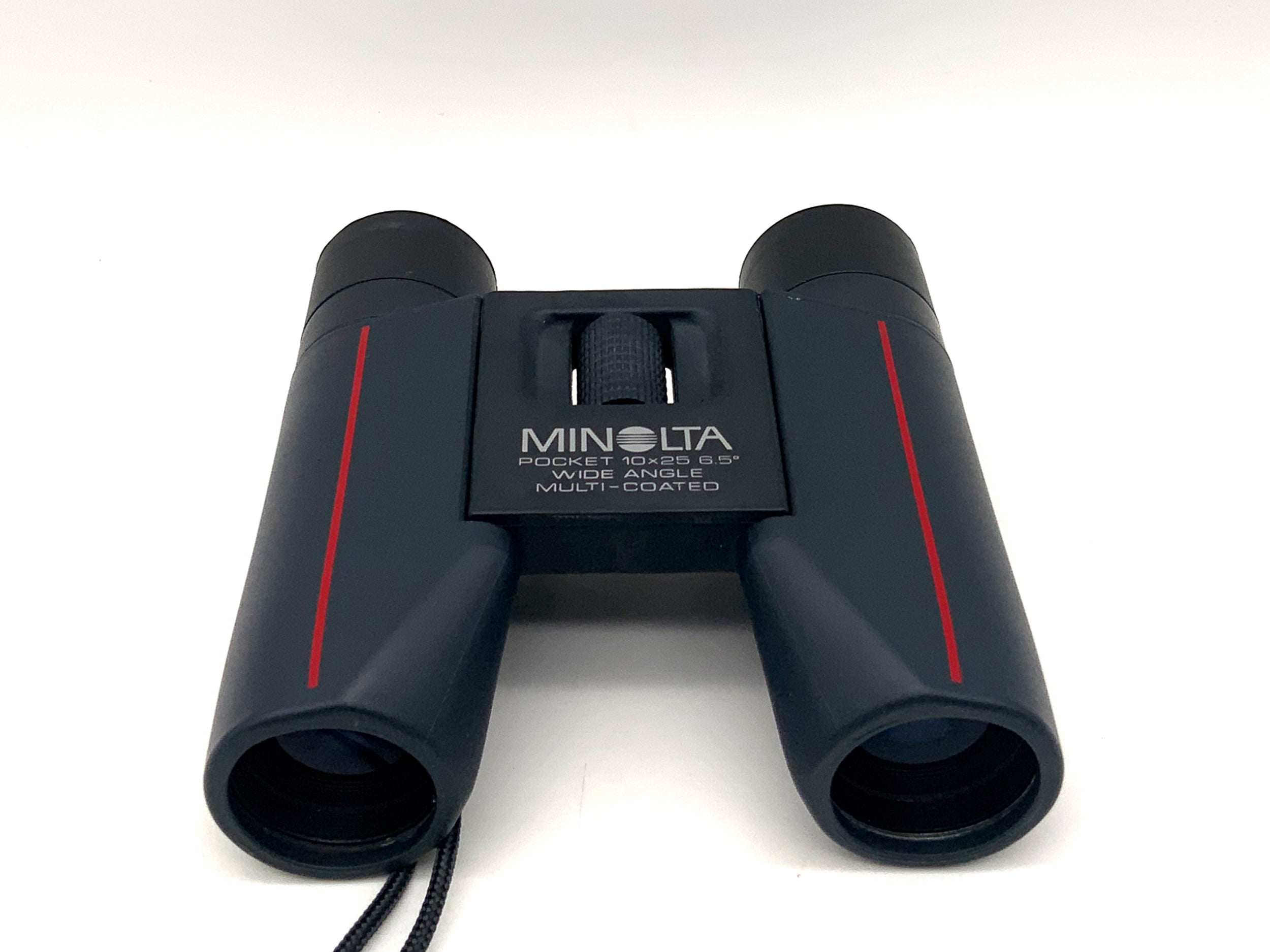 Minolta Pocket 10x25 Binoculars 6.5° Wide Angle Multi-Coated Binocular Prism Glass