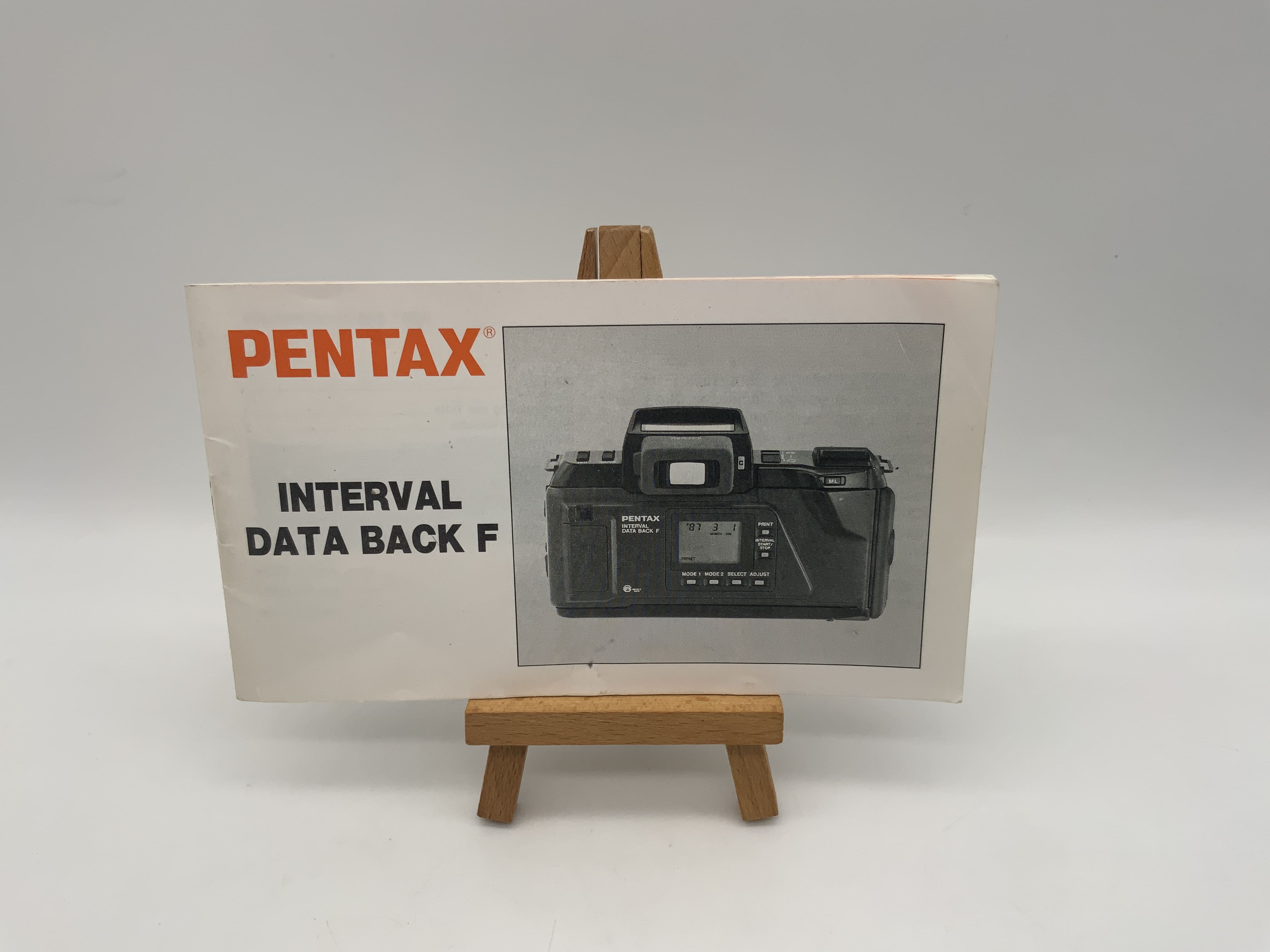 Pentax Interval Data Back F User Manual (German)