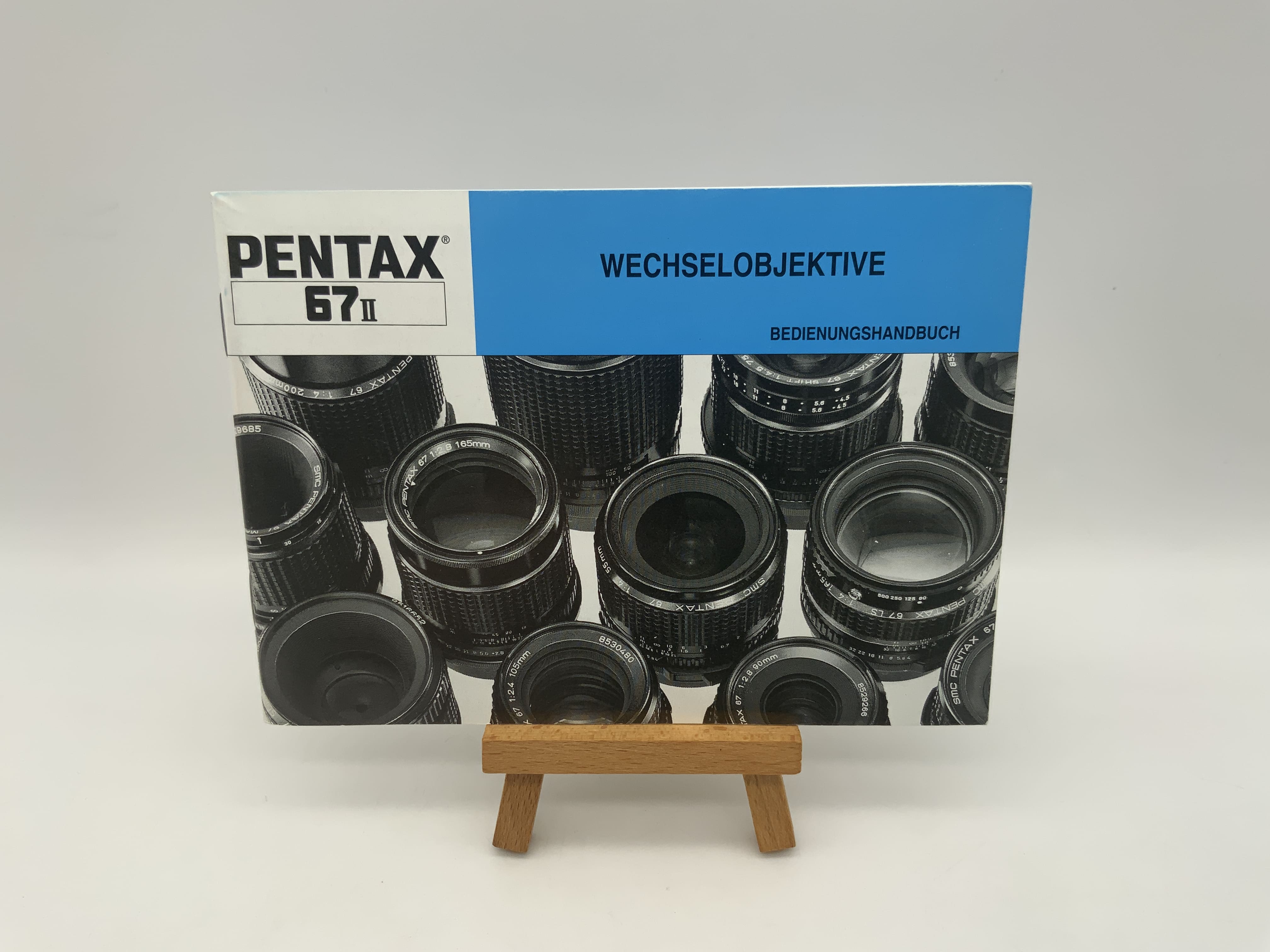 Pentax Interchangeable Lenses 67 II User Manual Operating Instructions German