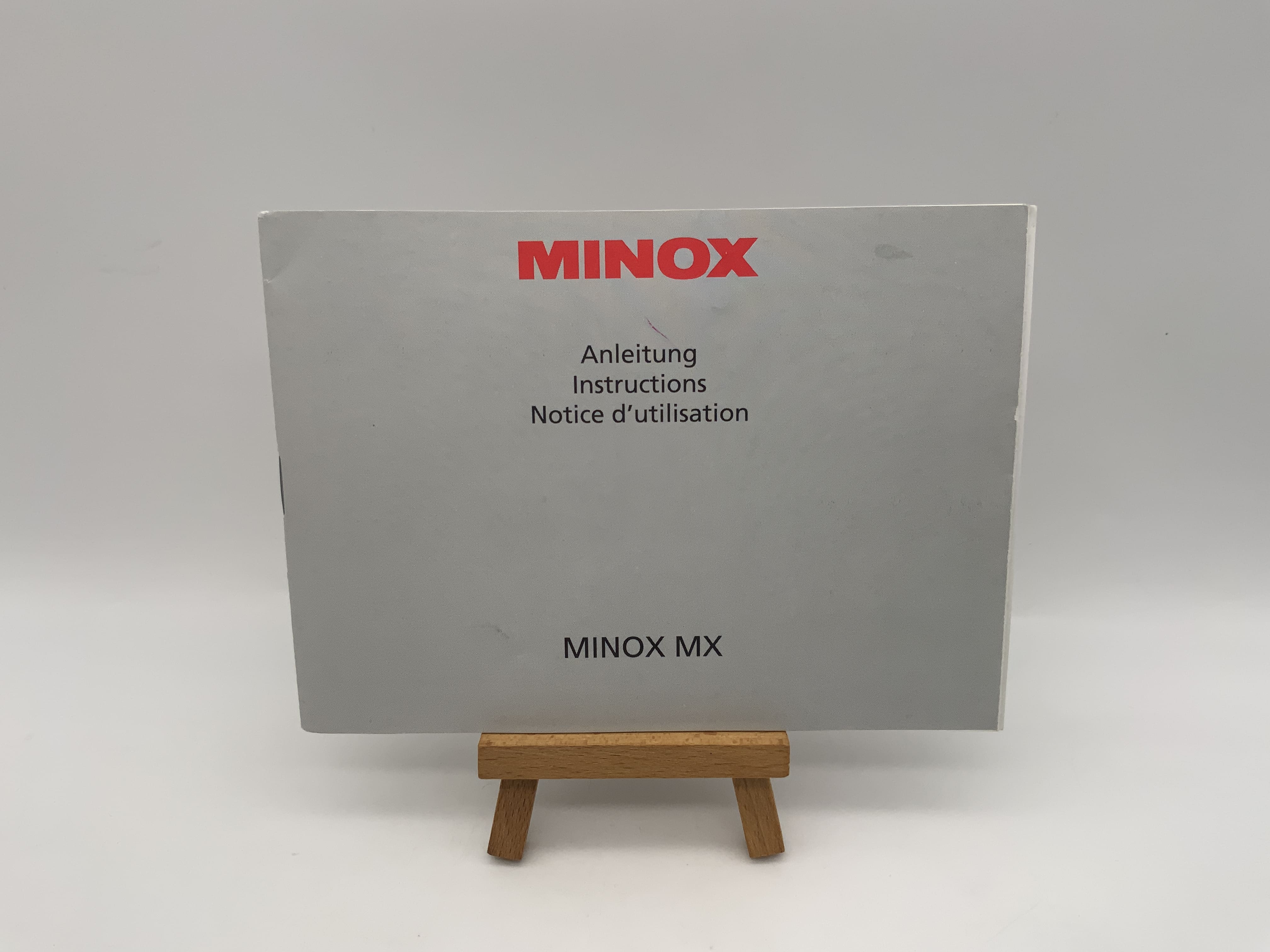 Minox MX User Manual (German)