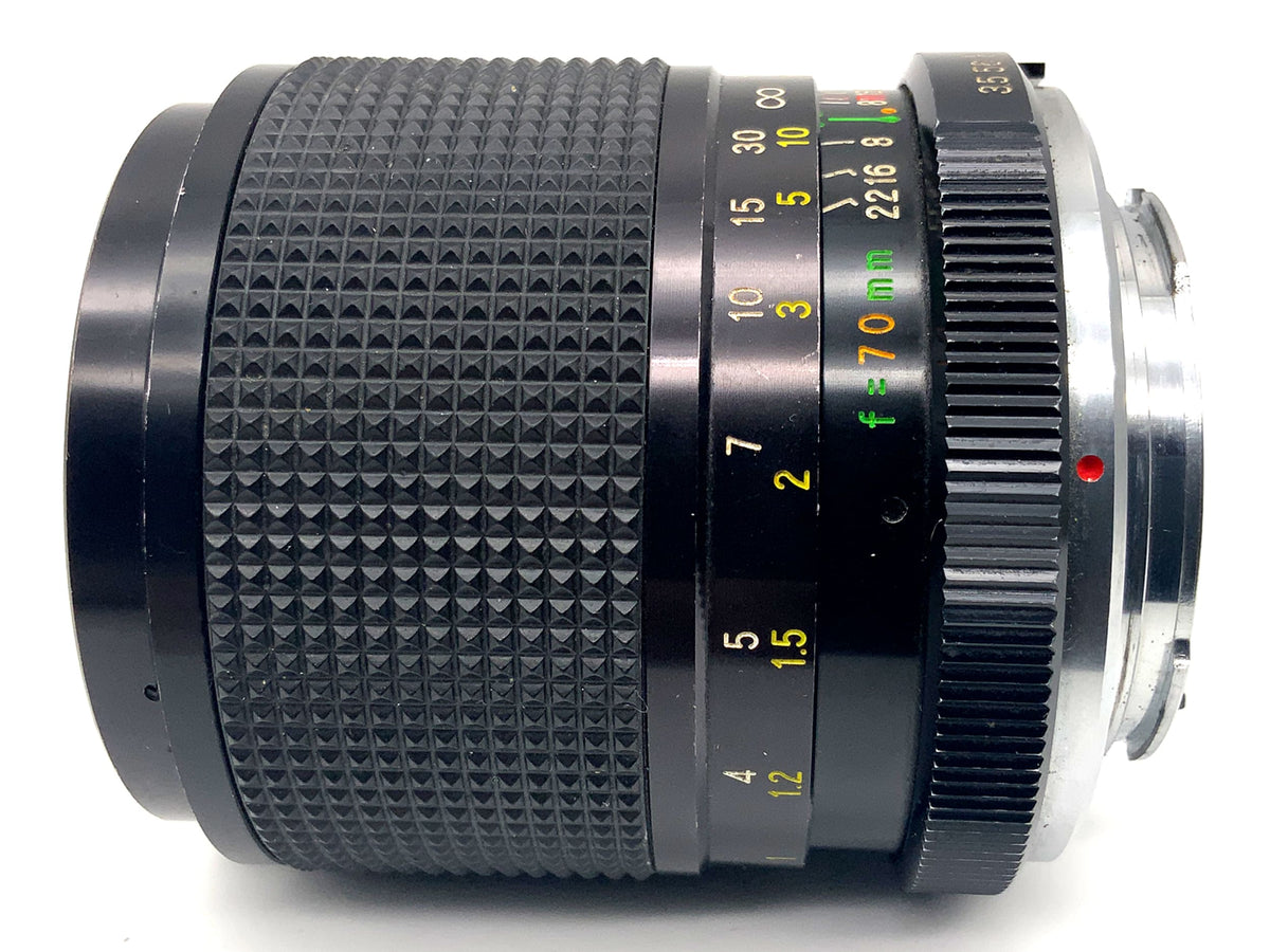 Revue 35-70mm 1:3.5-4.5 Lens Auto Revuenon-Zoom MC Zoom lens (Minolta MD)