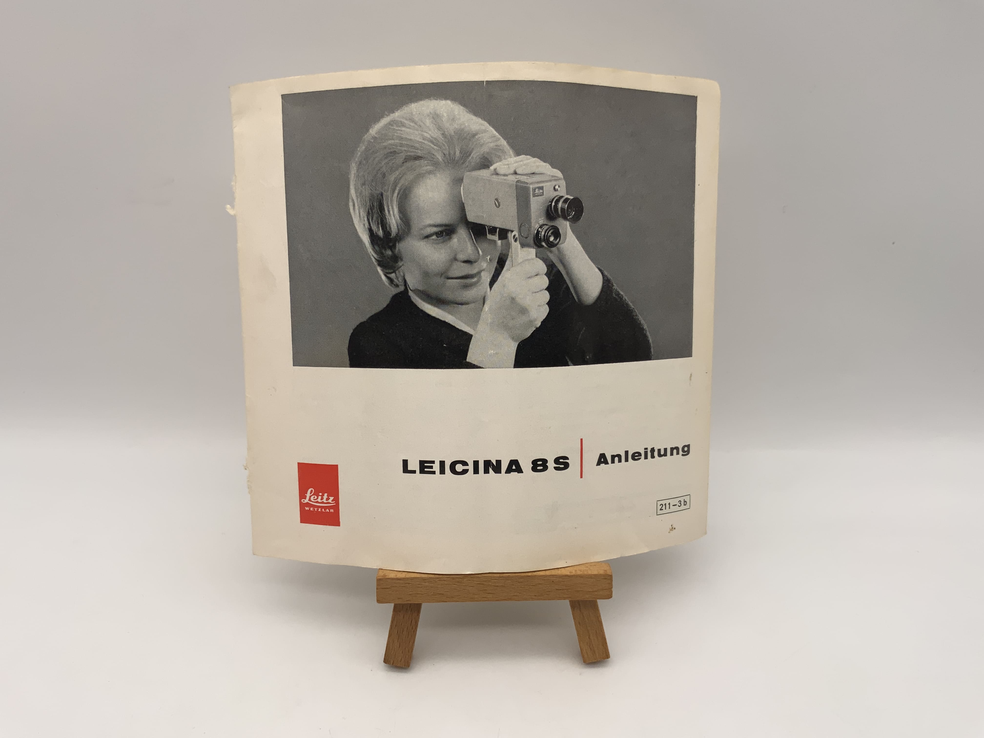 Leitz Leicina 8S 211-3b Leica Operating Instructions German