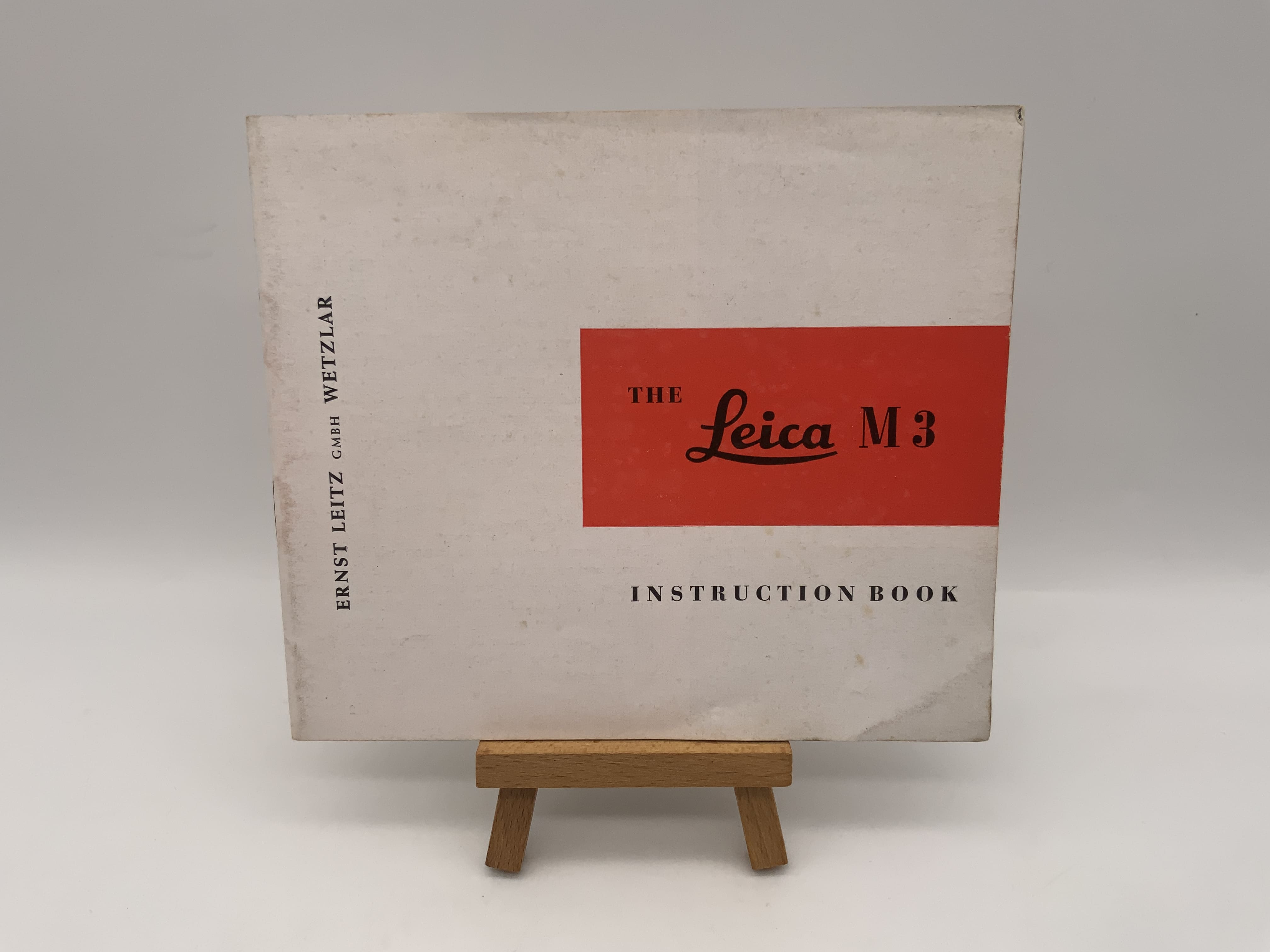 Leica The M3 Instruction Book User Manual (English)