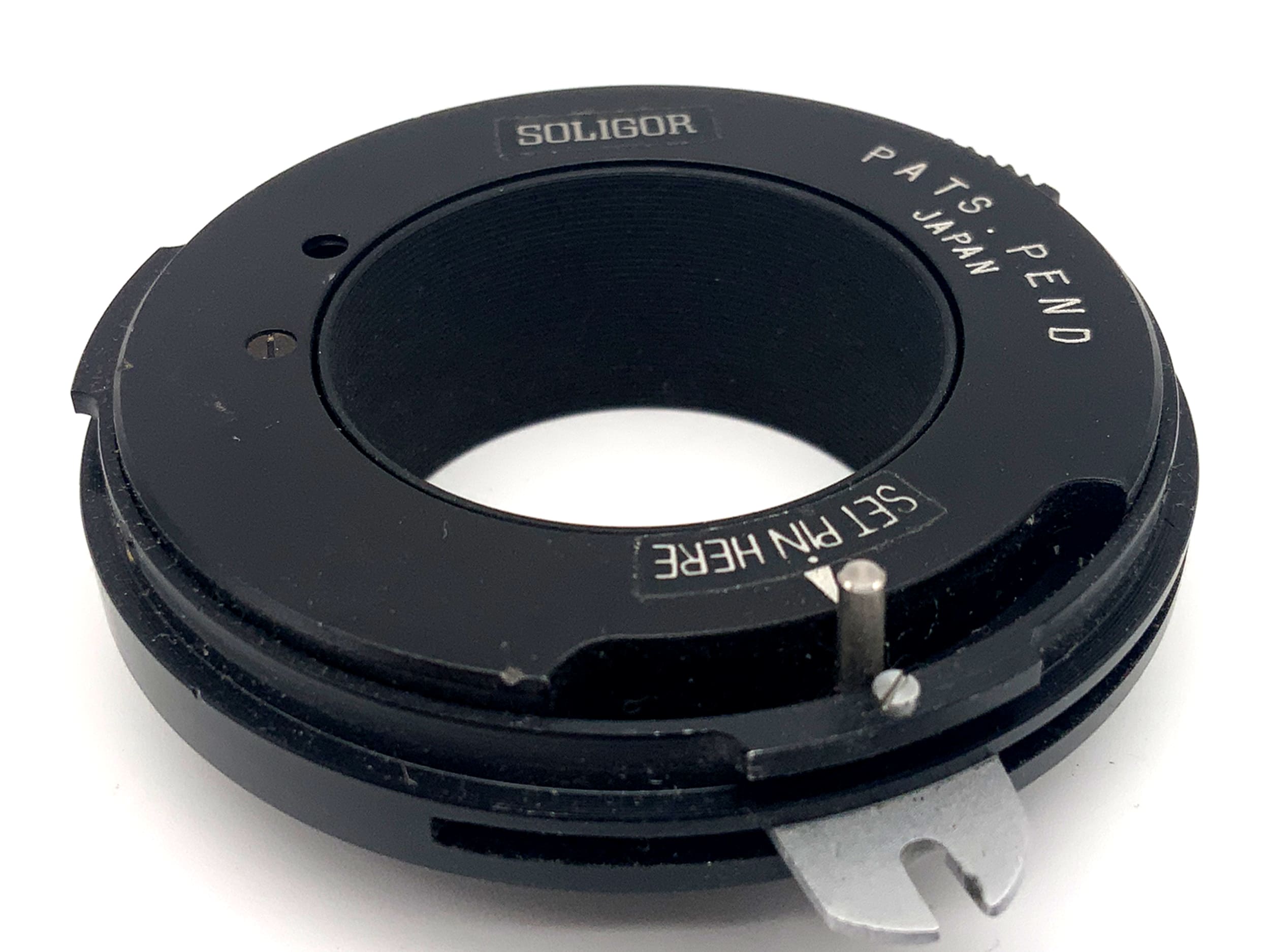 Soligor Objektivadapter lens mount converter (Soligor T4/Vivitar TX -> Nikon F)