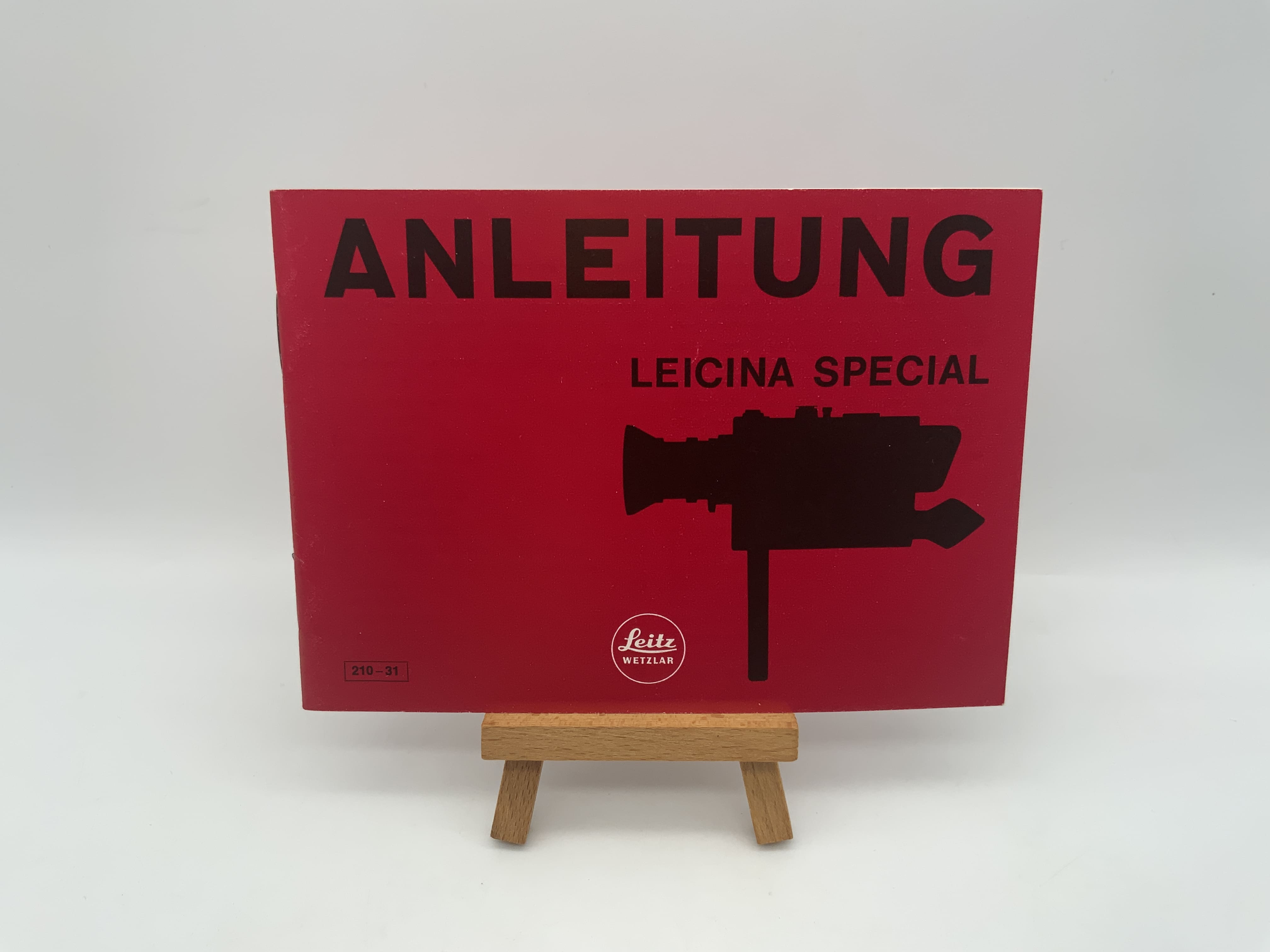 Leitz Leicina Special 210-31 Leica Operating Instructions German