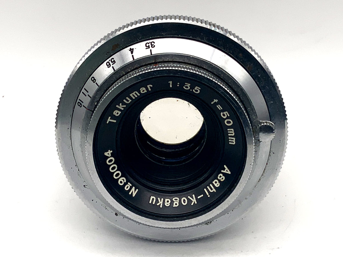 Asahi Kogaku Takumar 50mm 1:3.3 fixed focal length lens (M37 Asahiflex)