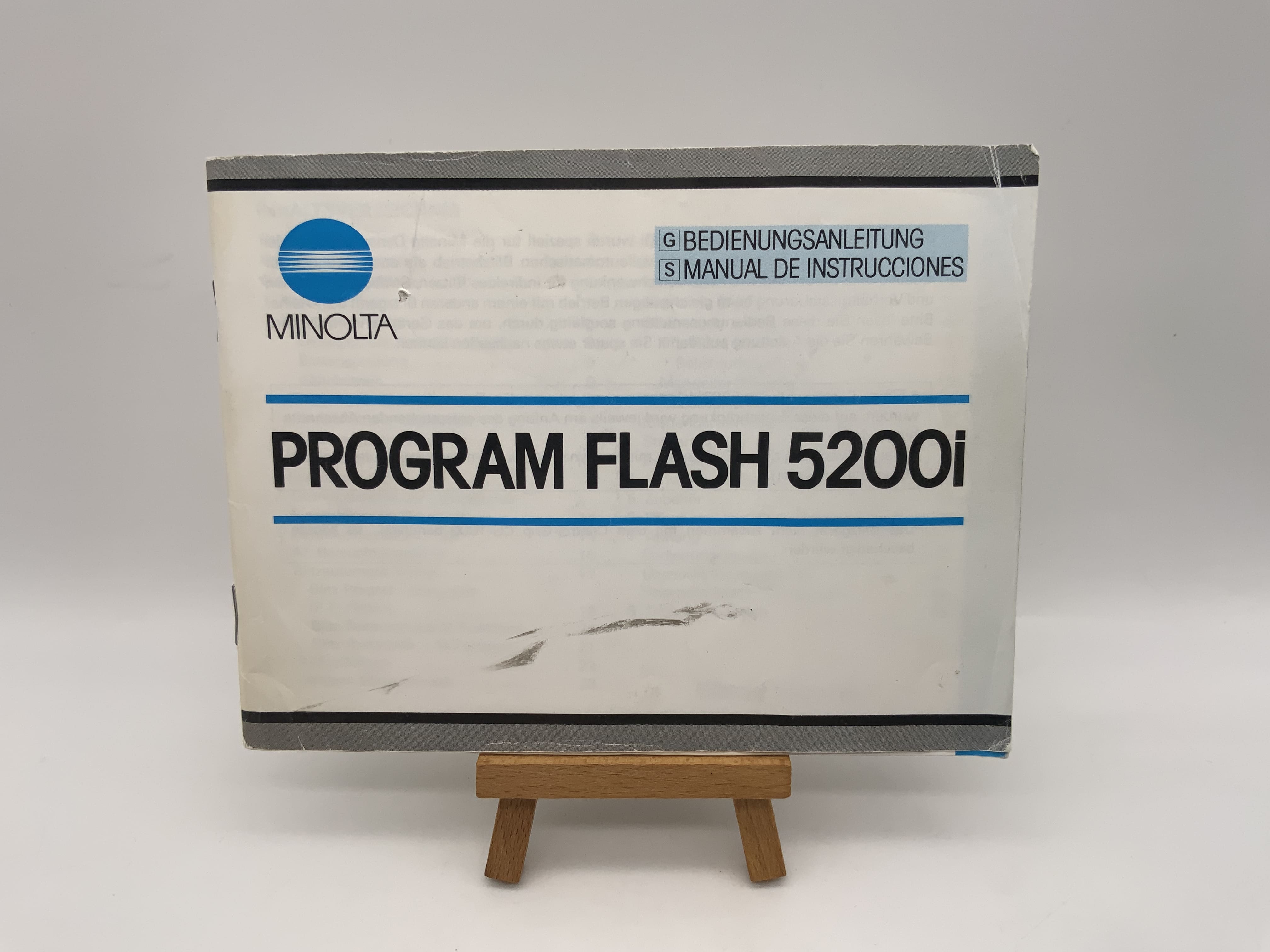 Minolta Program Flash 5200i User Manual (German)