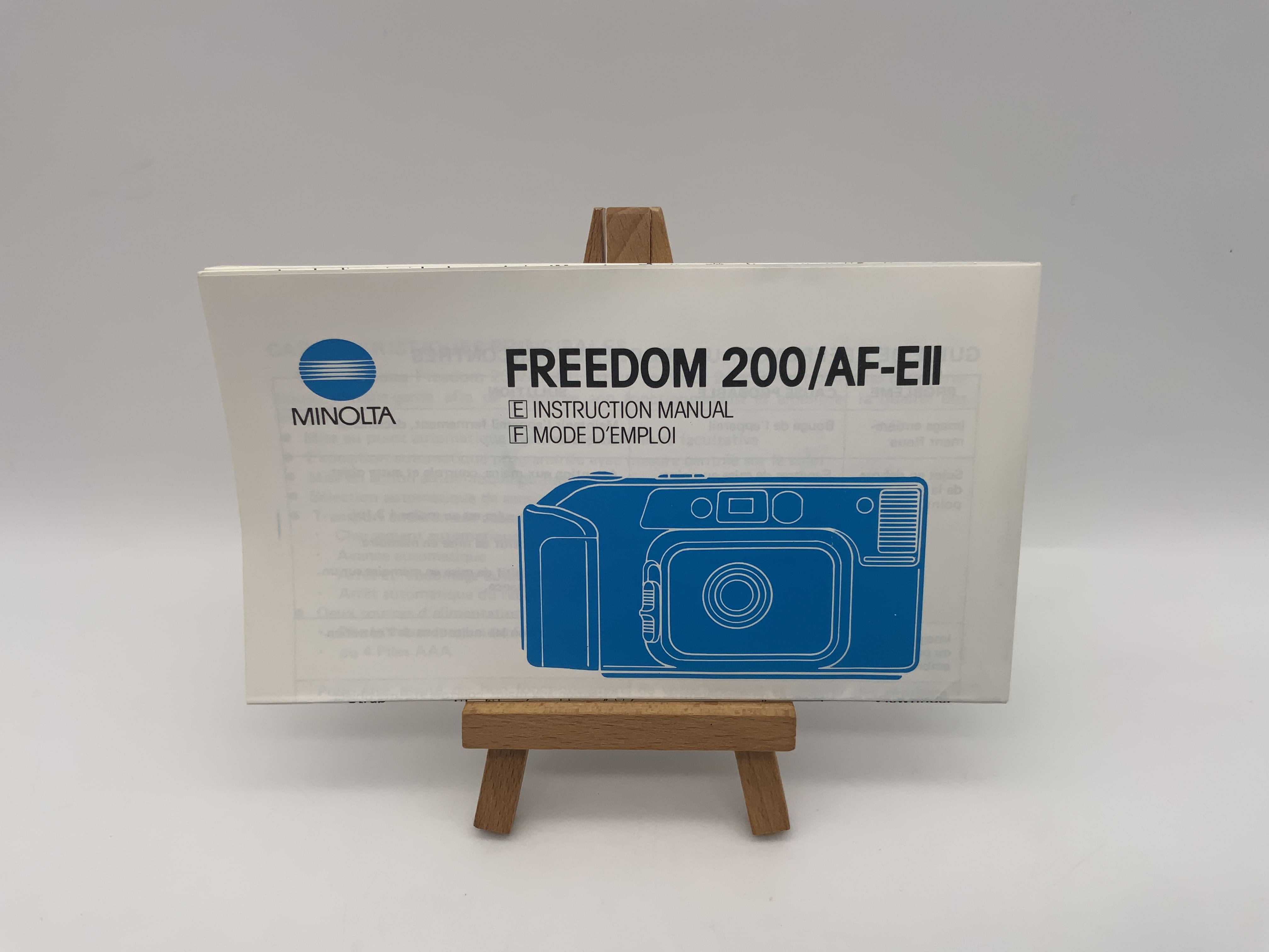 Minolta Freedom 200/AF-EII User Manual (English)