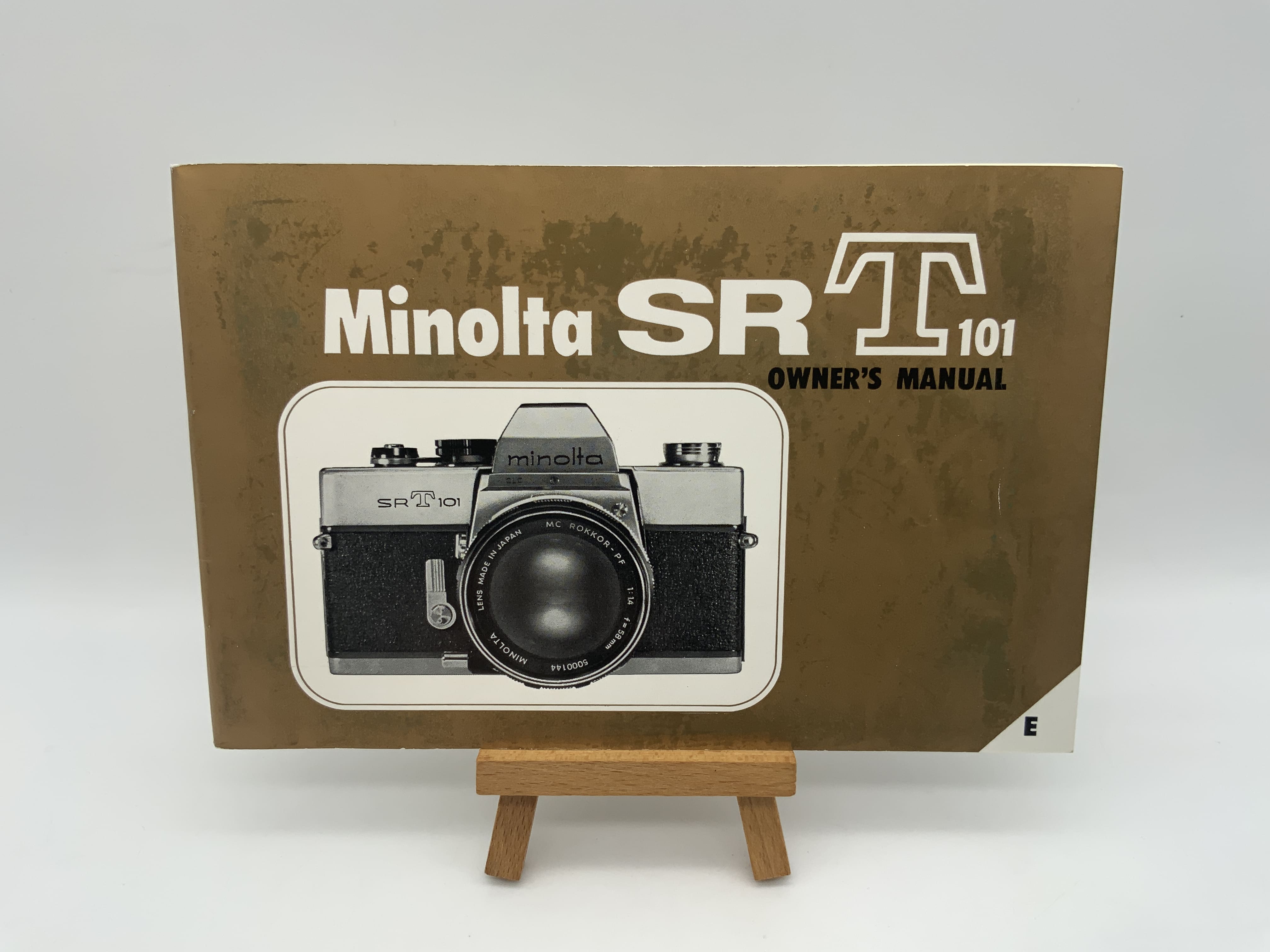 Minolta SRT 101 Owner's Manual (English)