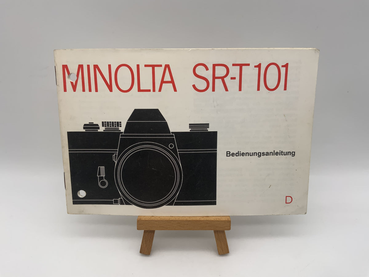 Minolta SRT 101 User Manual Operating Instructions German