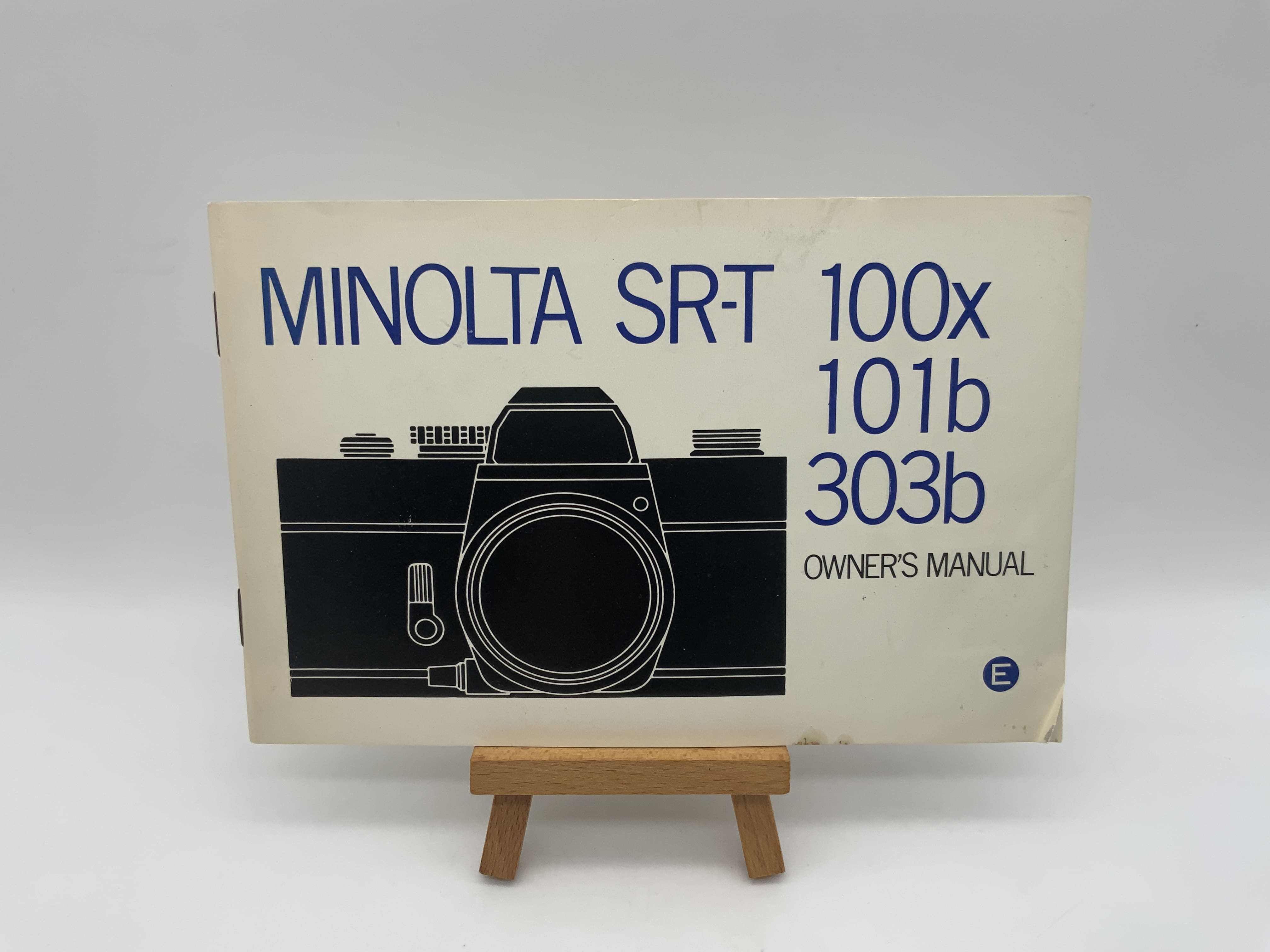 Minolta SRT 100x / 101b / 303b Owner's Manual (English)