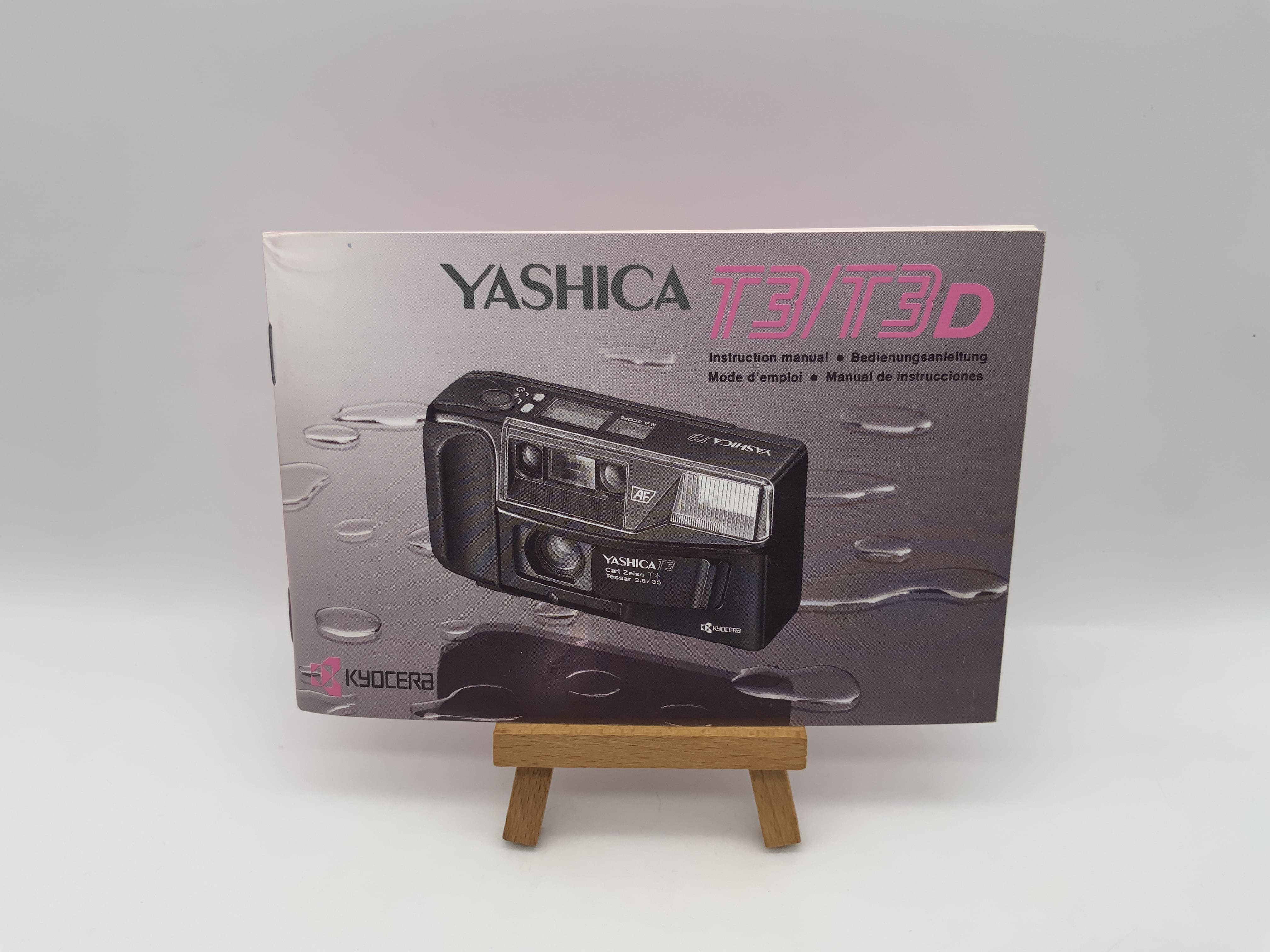 Yashica T3 / T3D User Manual (German)