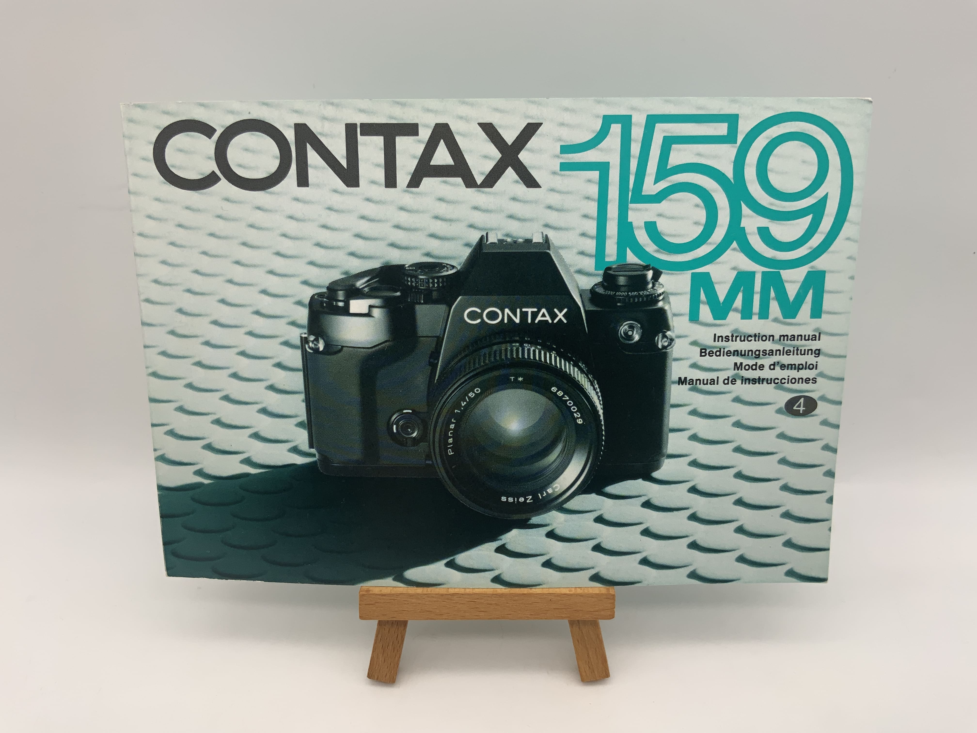 Contax 159 MM User Manual (German)