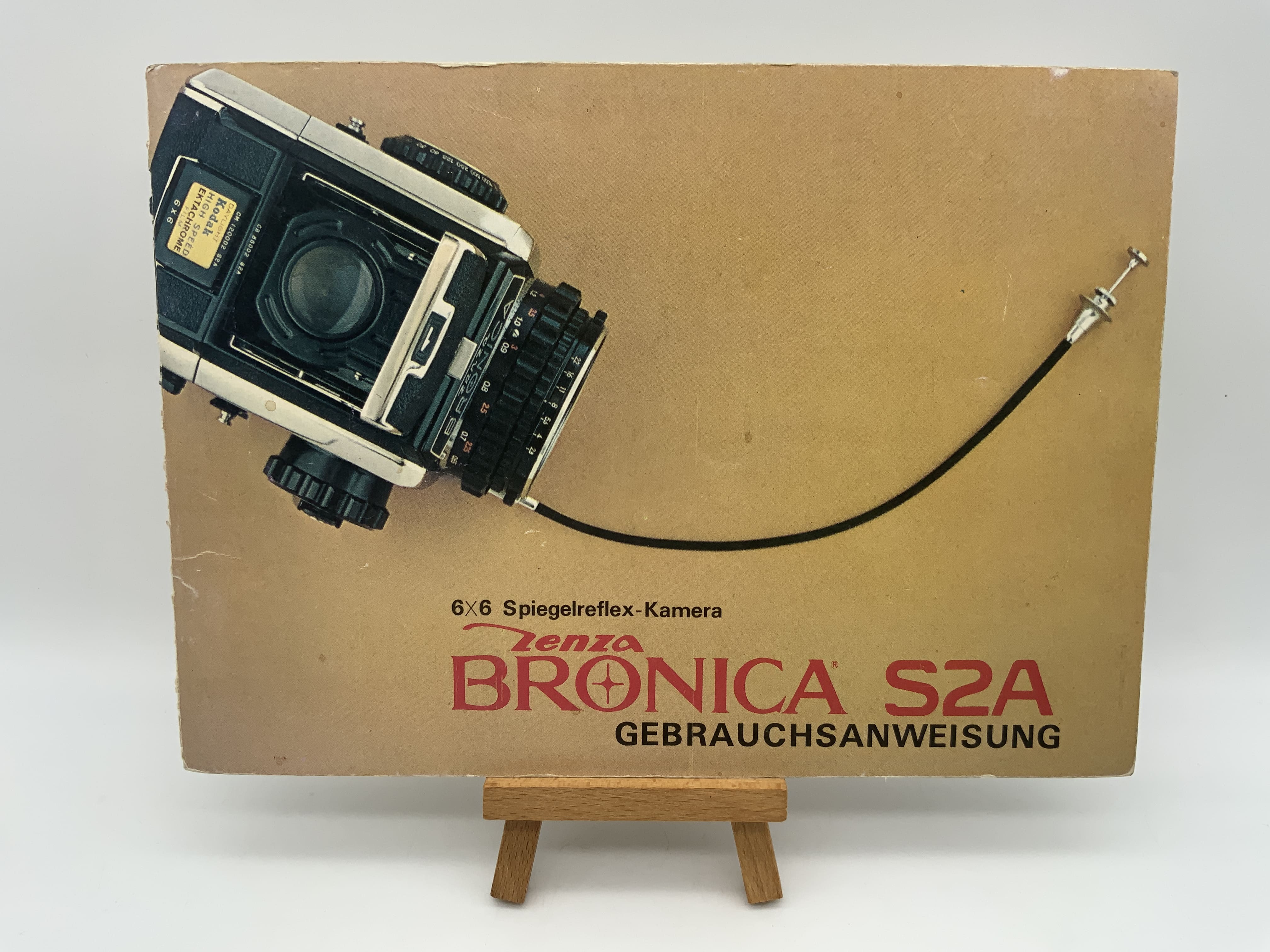 Zenza Bronica S2A 6x6 SLR Camera User Manual German