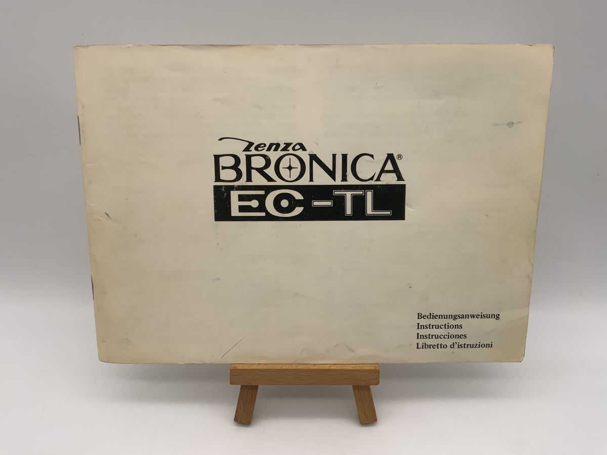 Zenza Bronica EC-TL Instructions for Use User Manual German