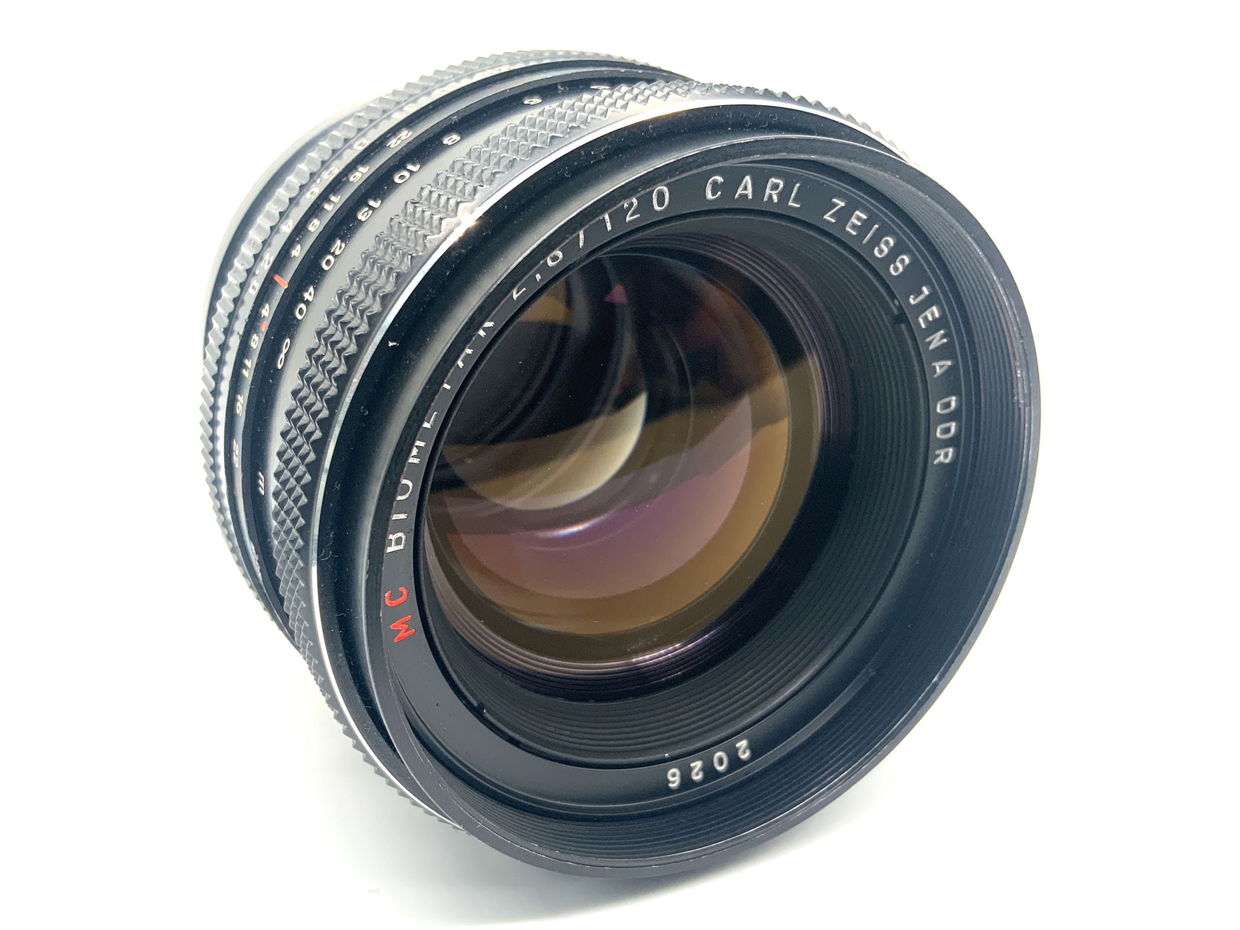 Carl Zeiss Jena Biometar MC 120mm 1:2.8 Objektiv (Pentacon Six) Text lesen!