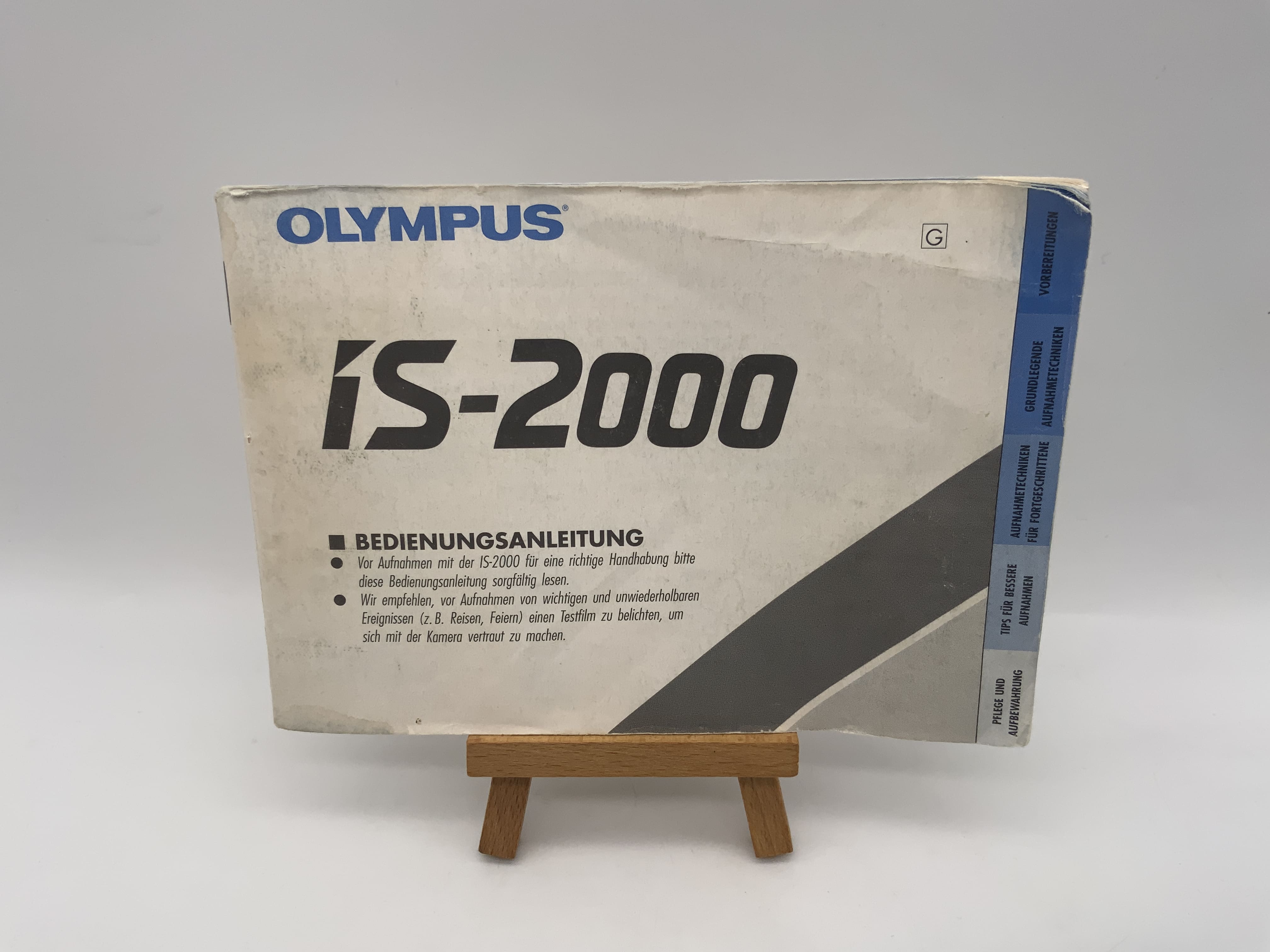 Olympus IS-2000 User Manual (German)