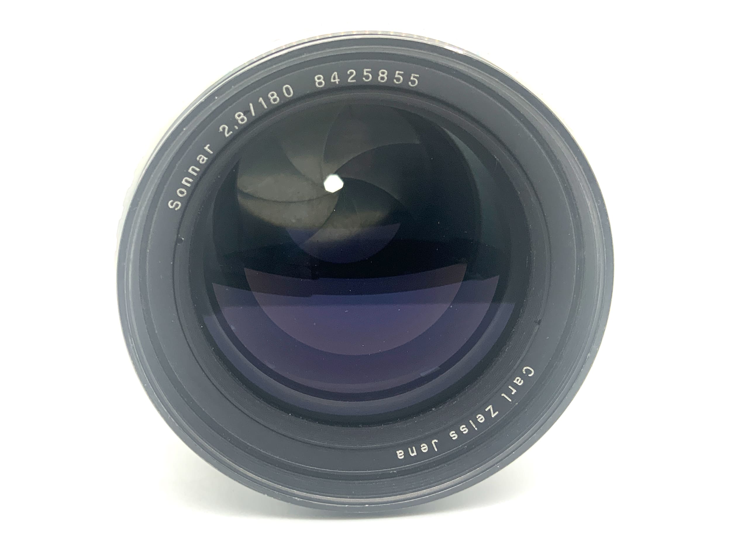 Carl Zeiss Jena Sonnar 180mm 1:2.8 Objektiv Zebra Festbrennweite (Pentacon Six)