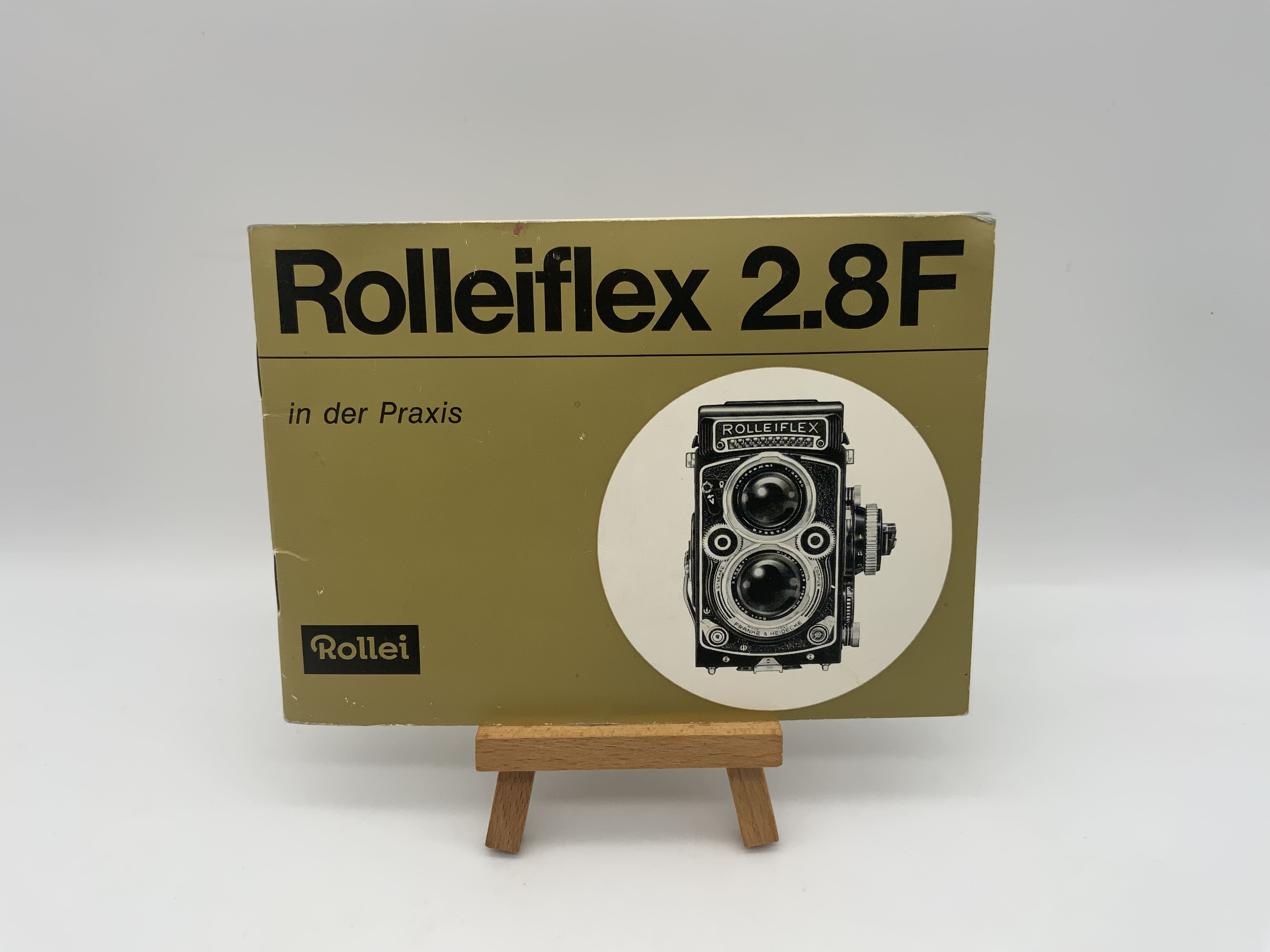 Rollei Rolleiflex 2.8F in practice Operating instructions German
