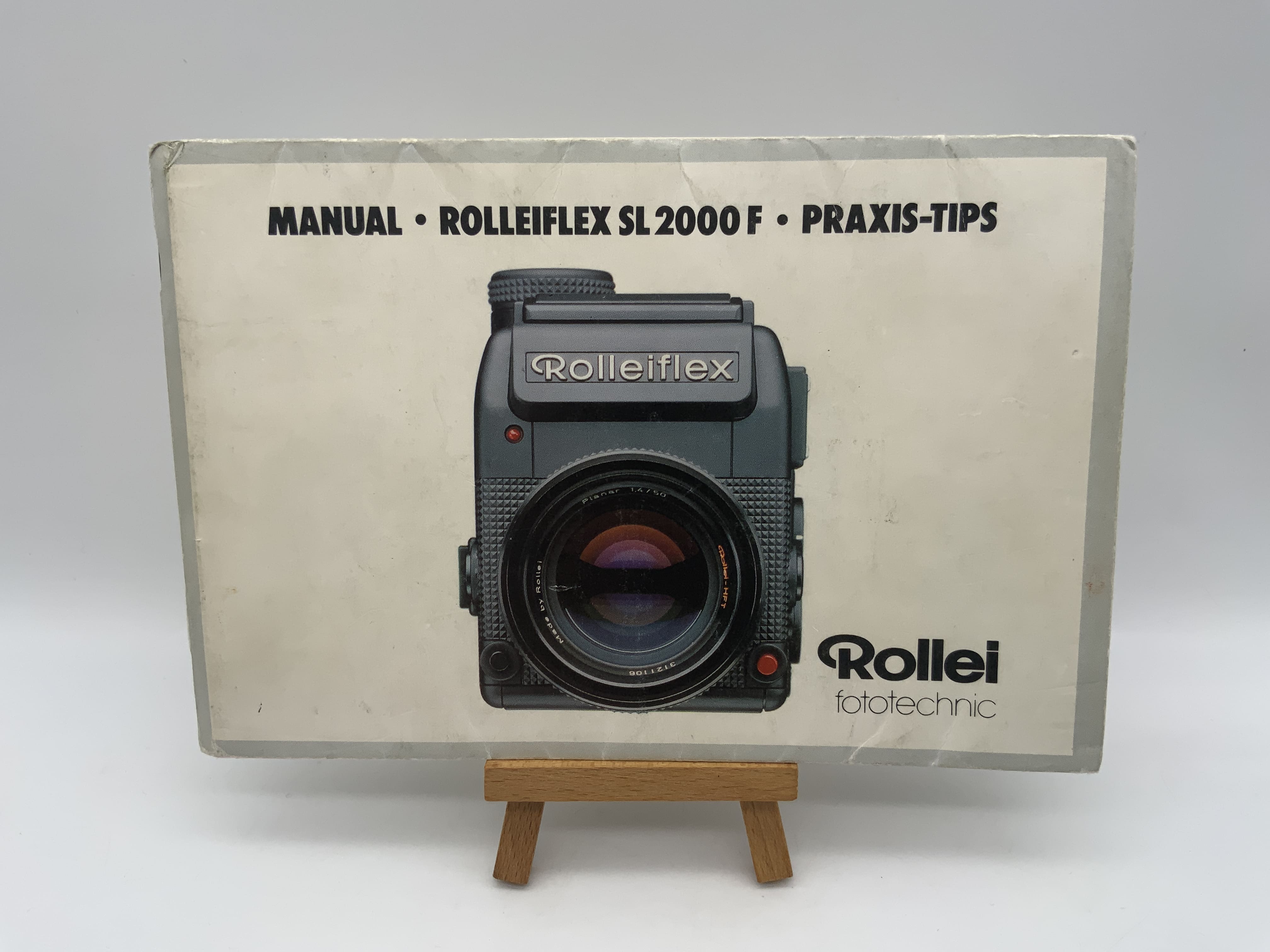 Rollei Rolleiflex SL2000F Practical Tips Manual User Manual German